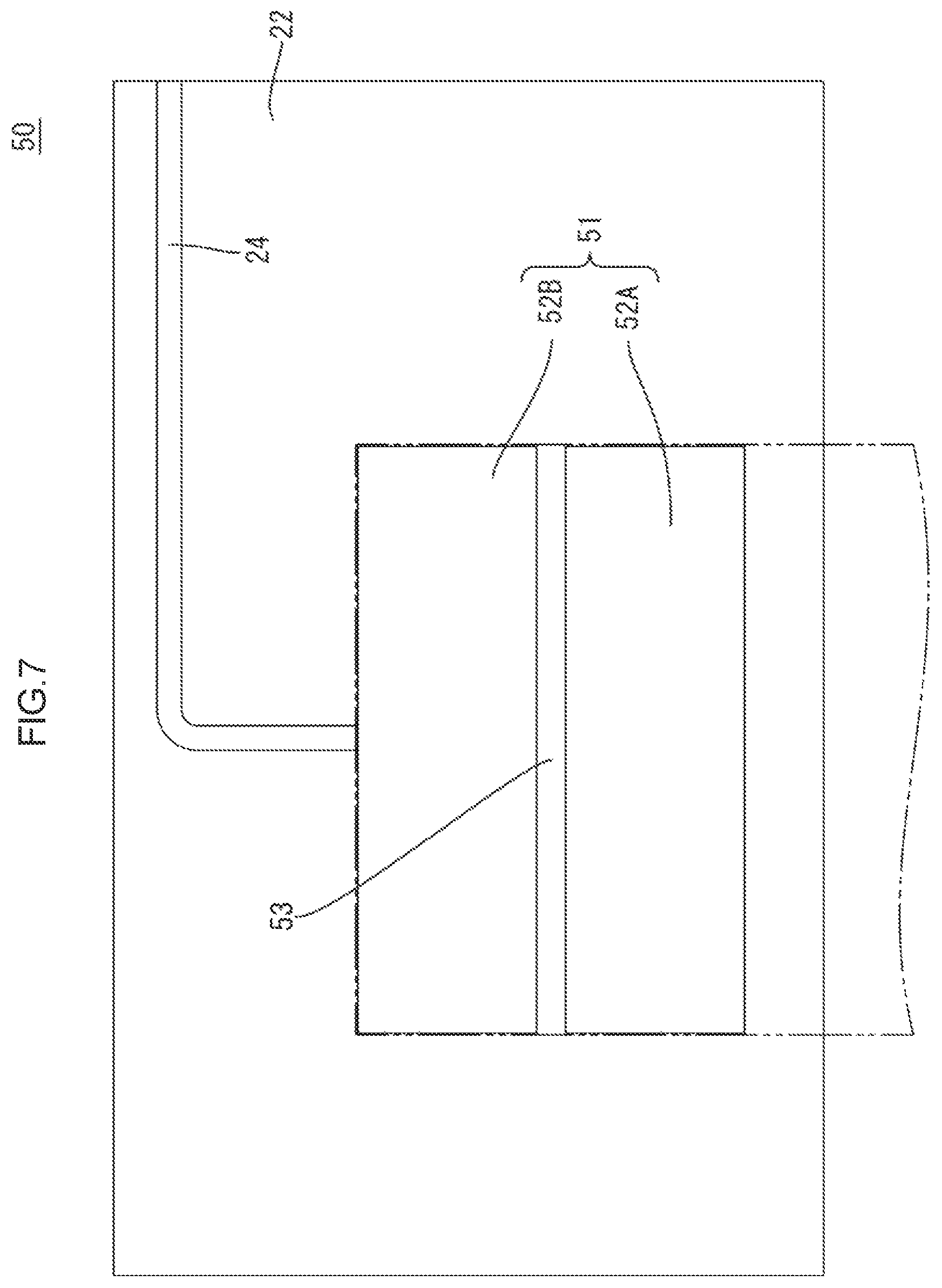 Patent US12101888 Figure 7 – Flexible printed circuit board, wiring module, flexible printed circuit board including terminal, and power storage module