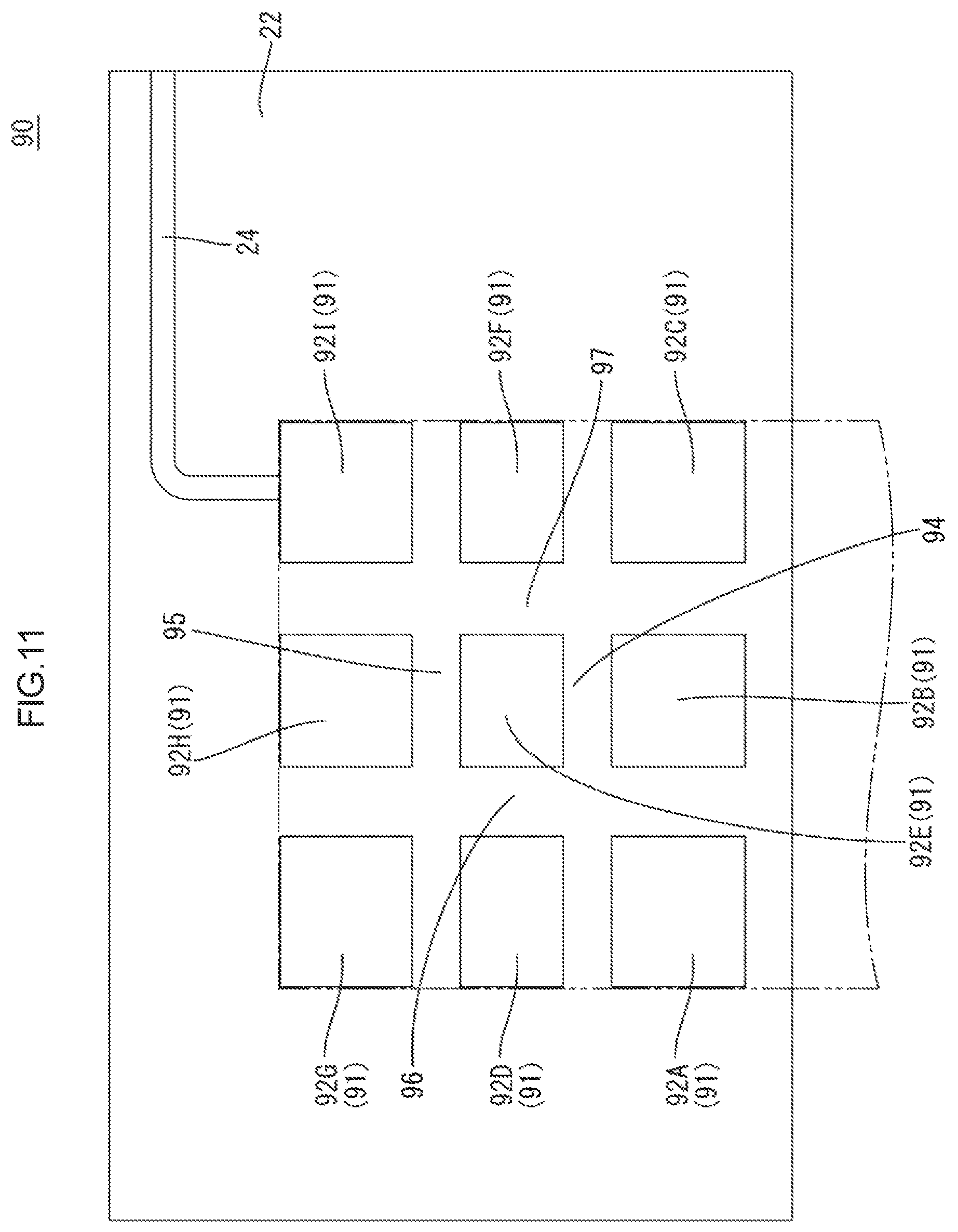 Patent US12101888 Figure 11 – Flexible printed circuit board, wiring module, flexible printed circuit board including terminal, and power storage module