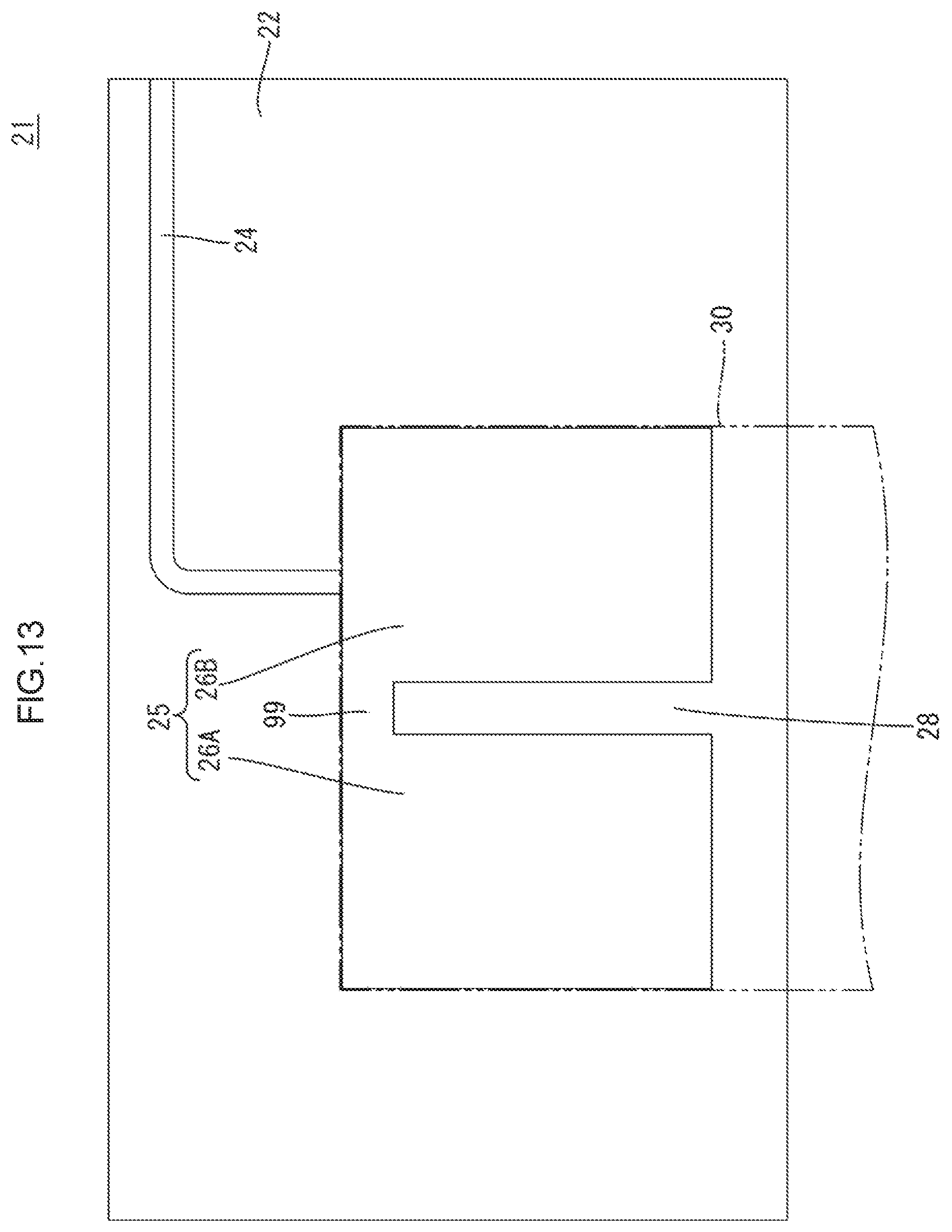 Patent US12101888 Figure 13 – Flexible printed circuit board, wiring module, flexible printed circuit board including terminal, and power storage module