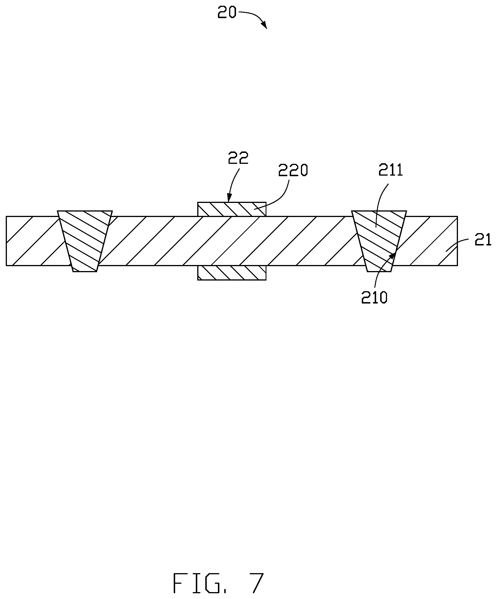 Patent US12101891 Figure 7 – Circuit board and manufacturing method therefor