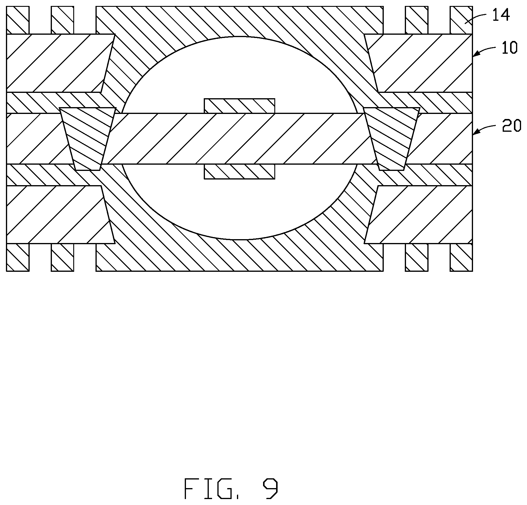 Patent US12101891 Figure 9 – Circuit board and manufacturing method therefor