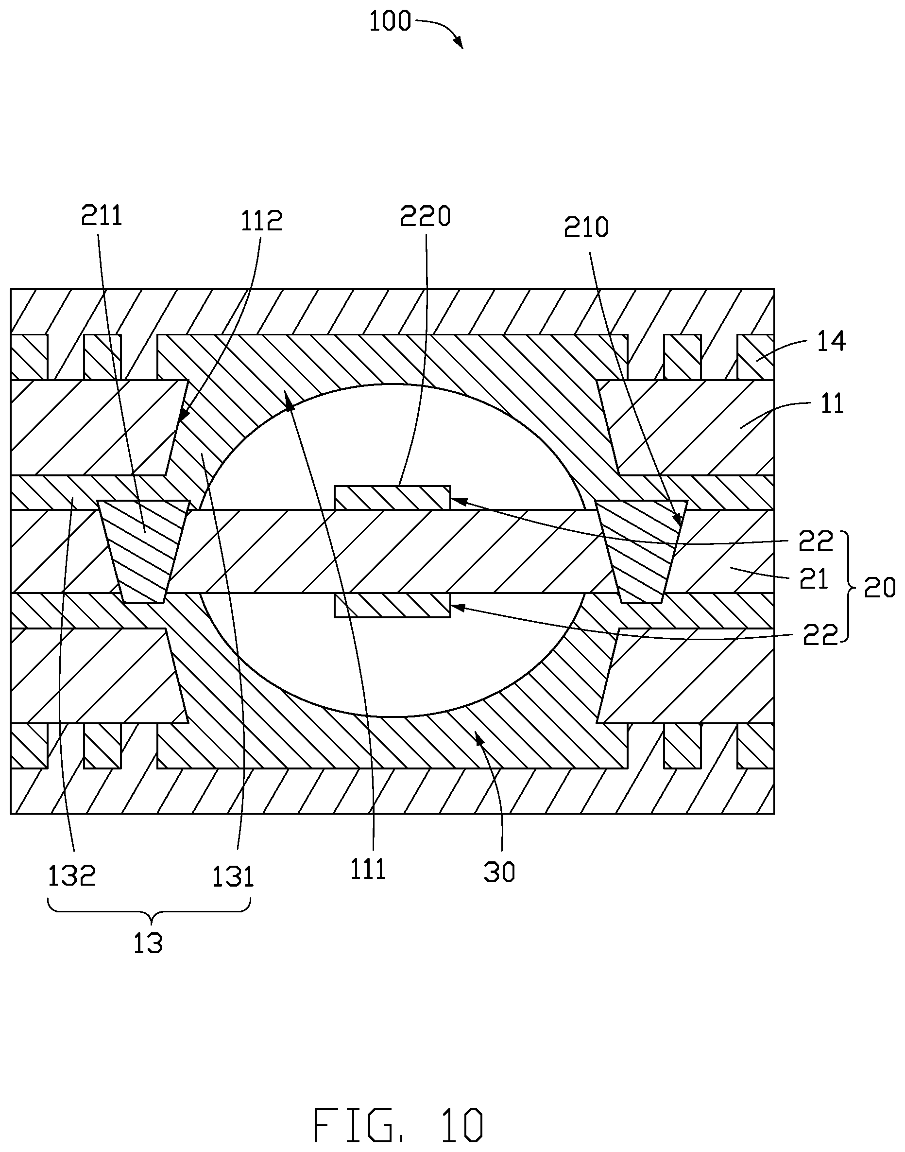Patent US12101891 Figure 10 – Circuit board and manufacturing method therefor