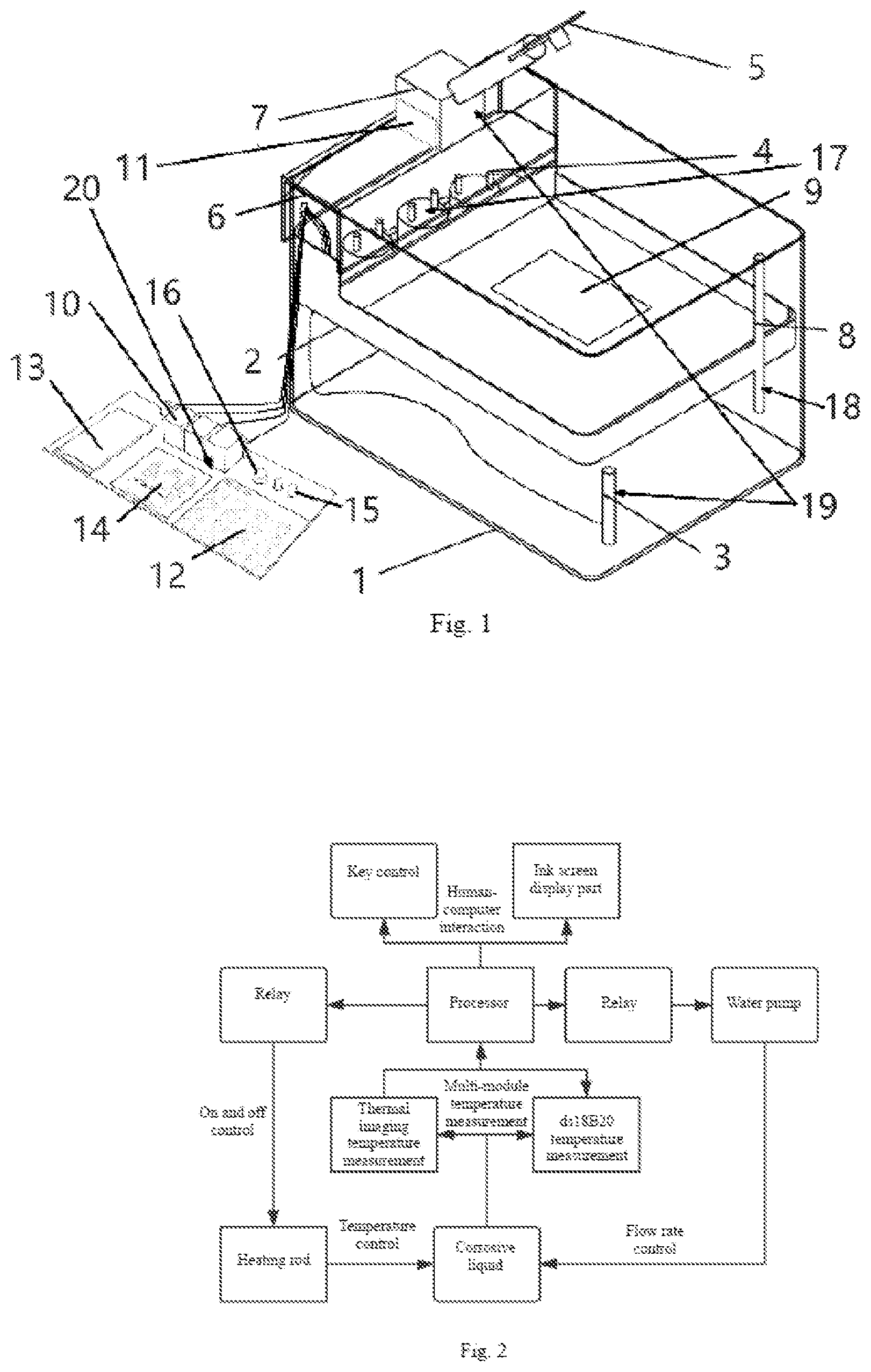 Patent US12101892 Figure 1 – Semi-automatic corrosion box of copper clad laminate