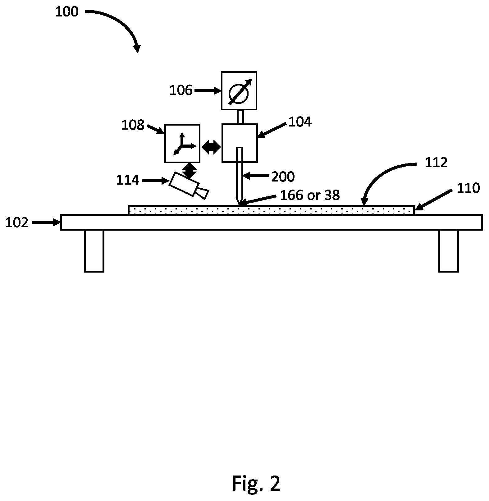 Patent US12101893 Figure 2 – Methods of dispensing a metallic nanoparticle composition from a nozzle onto a substrate