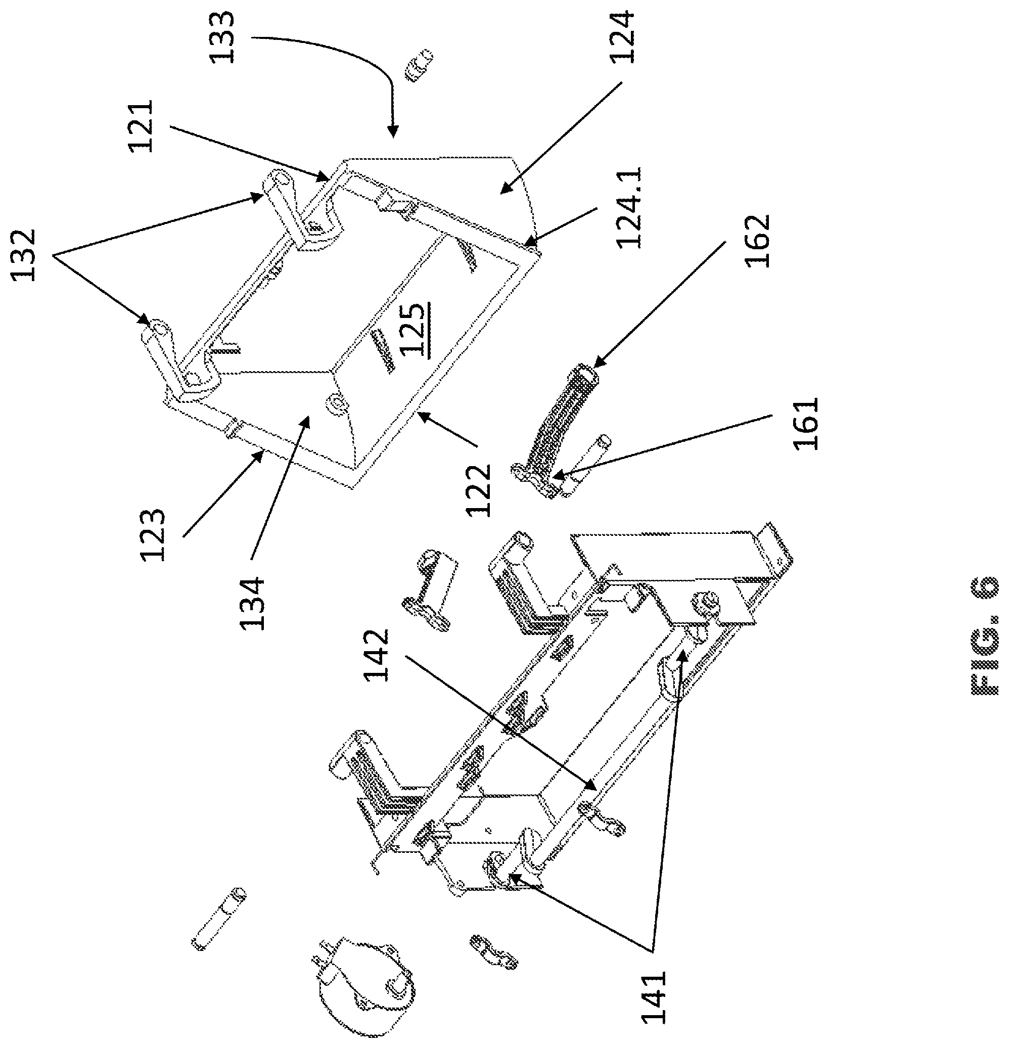 Patent US12101895 Figure 6 – Motorized mechanism for control panel