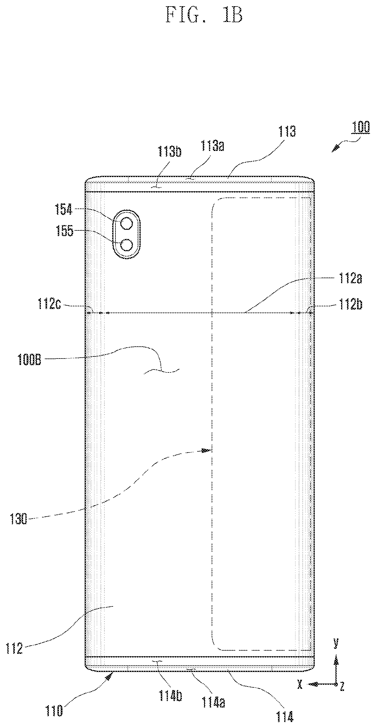 Patent US12101896 Figure 2 – Electronic device including slide-out display