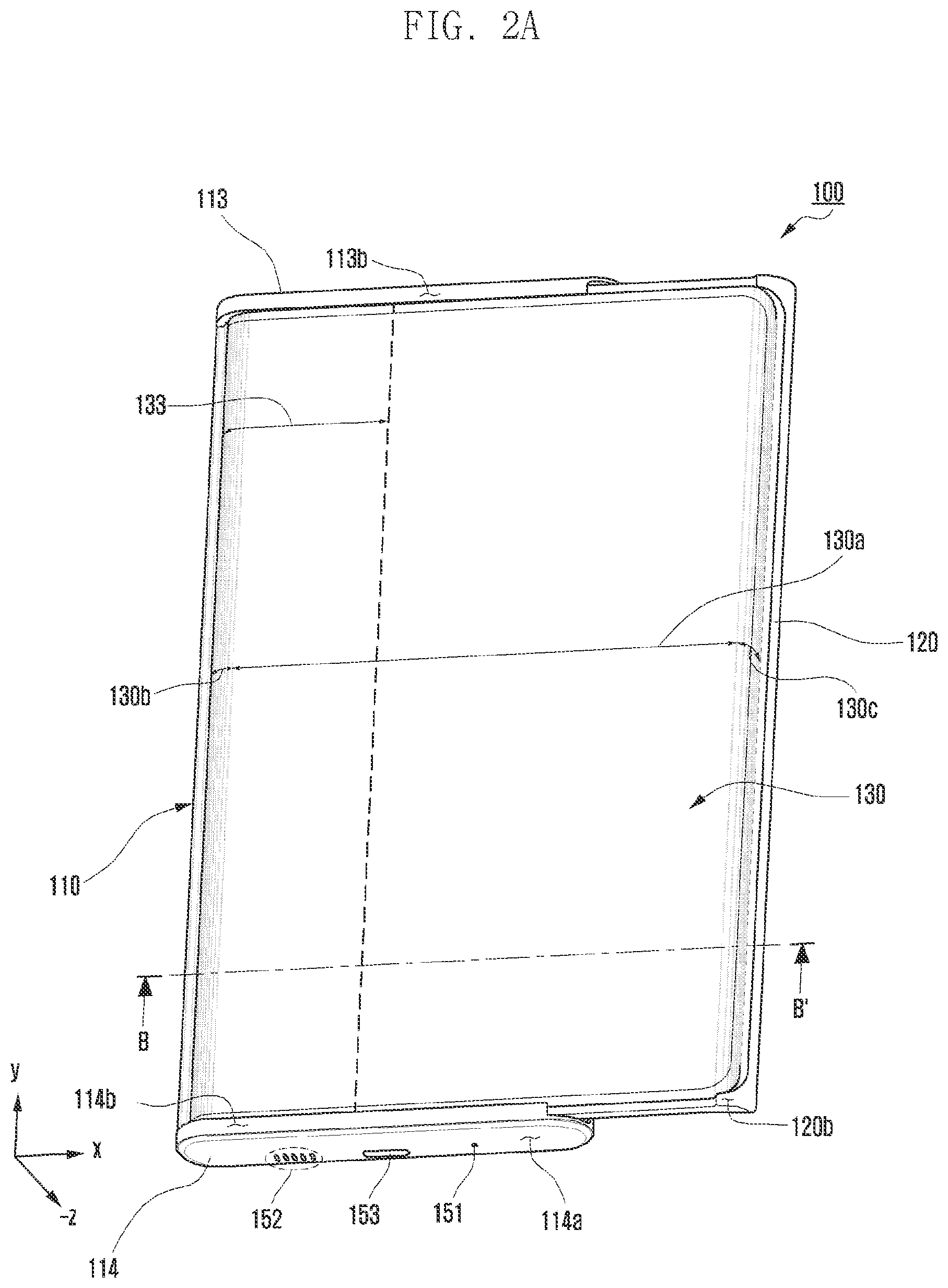 Patent US12101896 Figure 3 – Electronic device including slide-out display