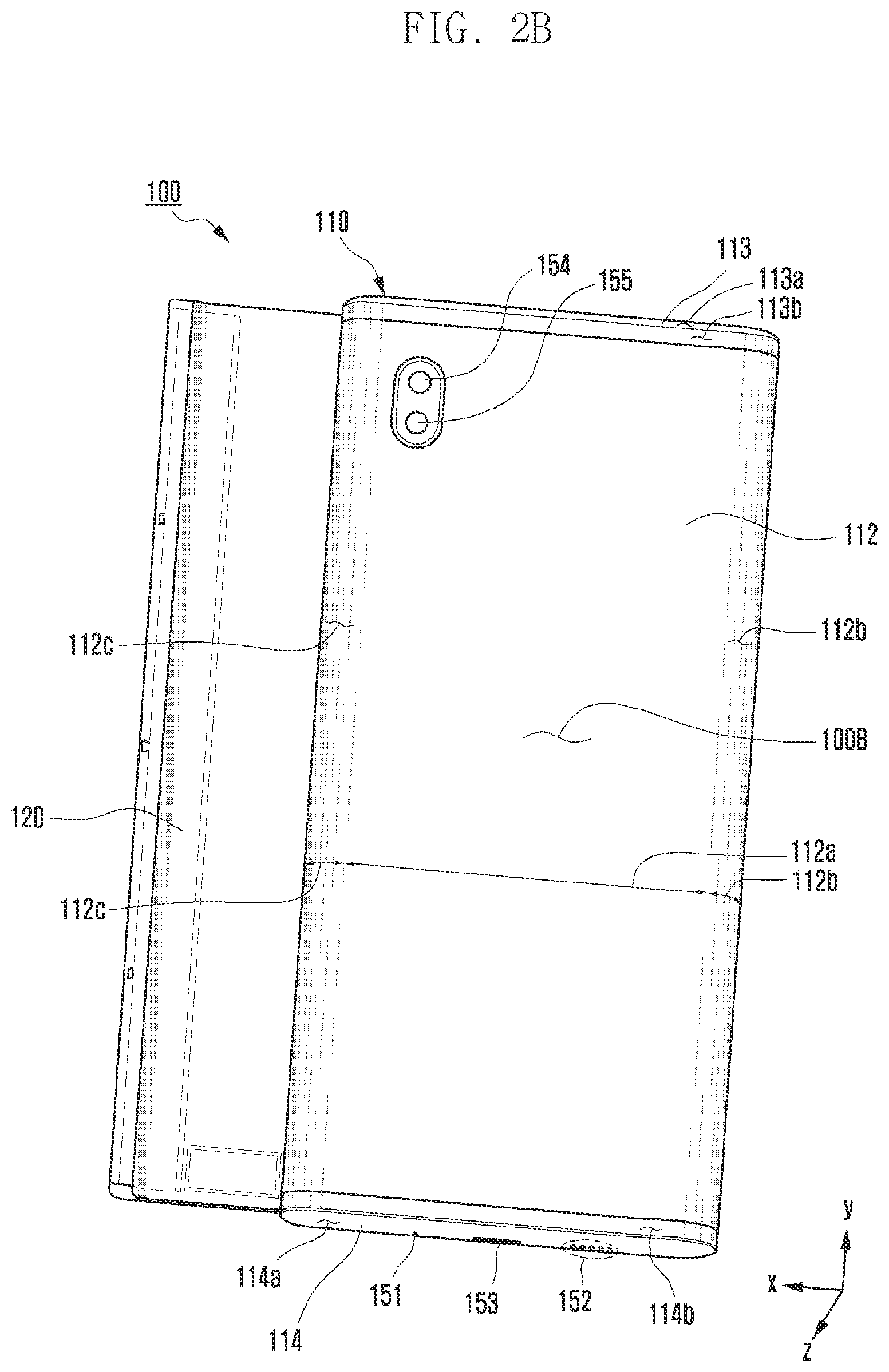 Patent US12101896 Figure 4 – Electronic device including slide-out display