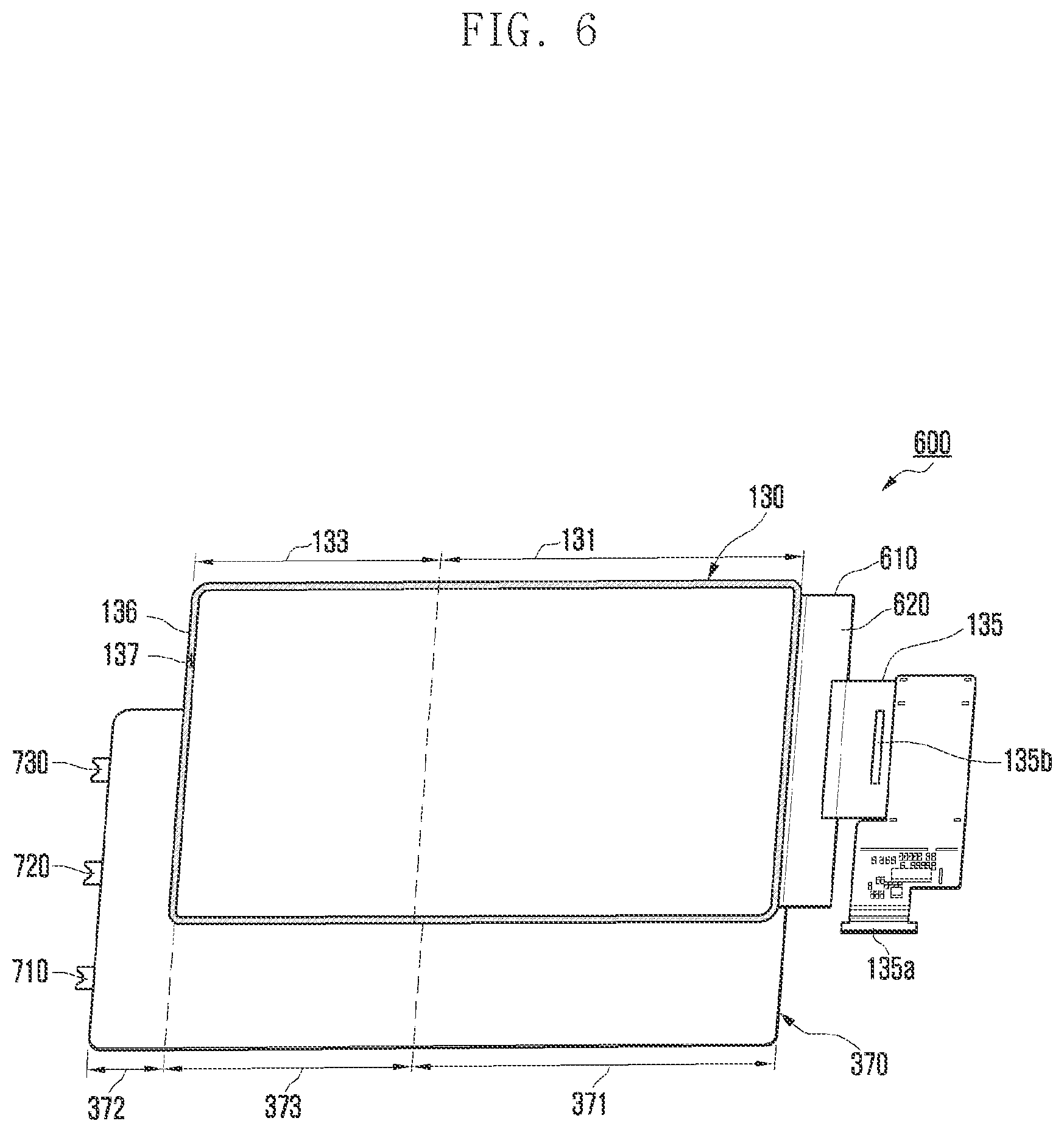 Patent US12101896 Figure 8 – Electronic device including slide-out display