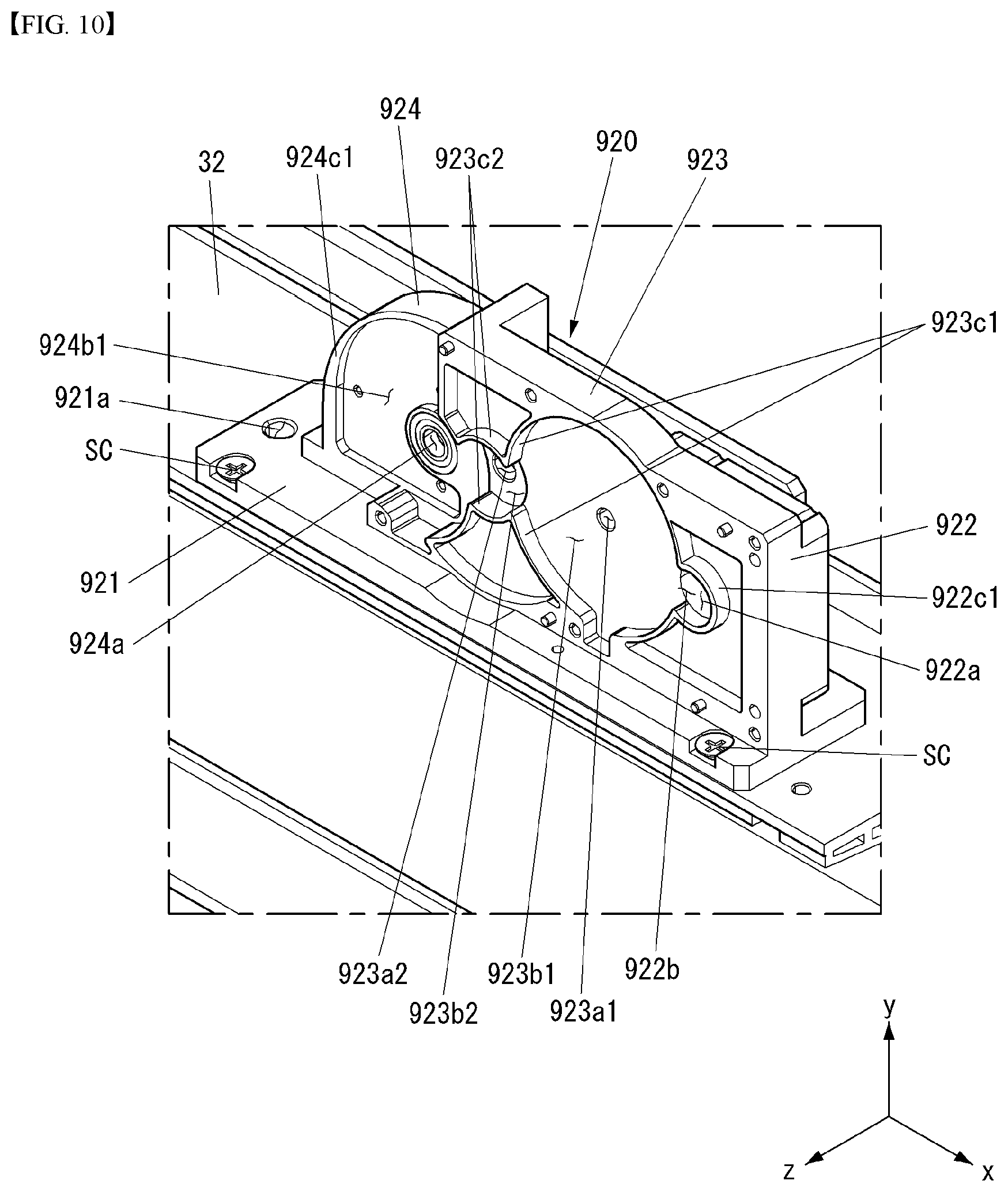 Patent US12101897 Figure 8 – Display device
