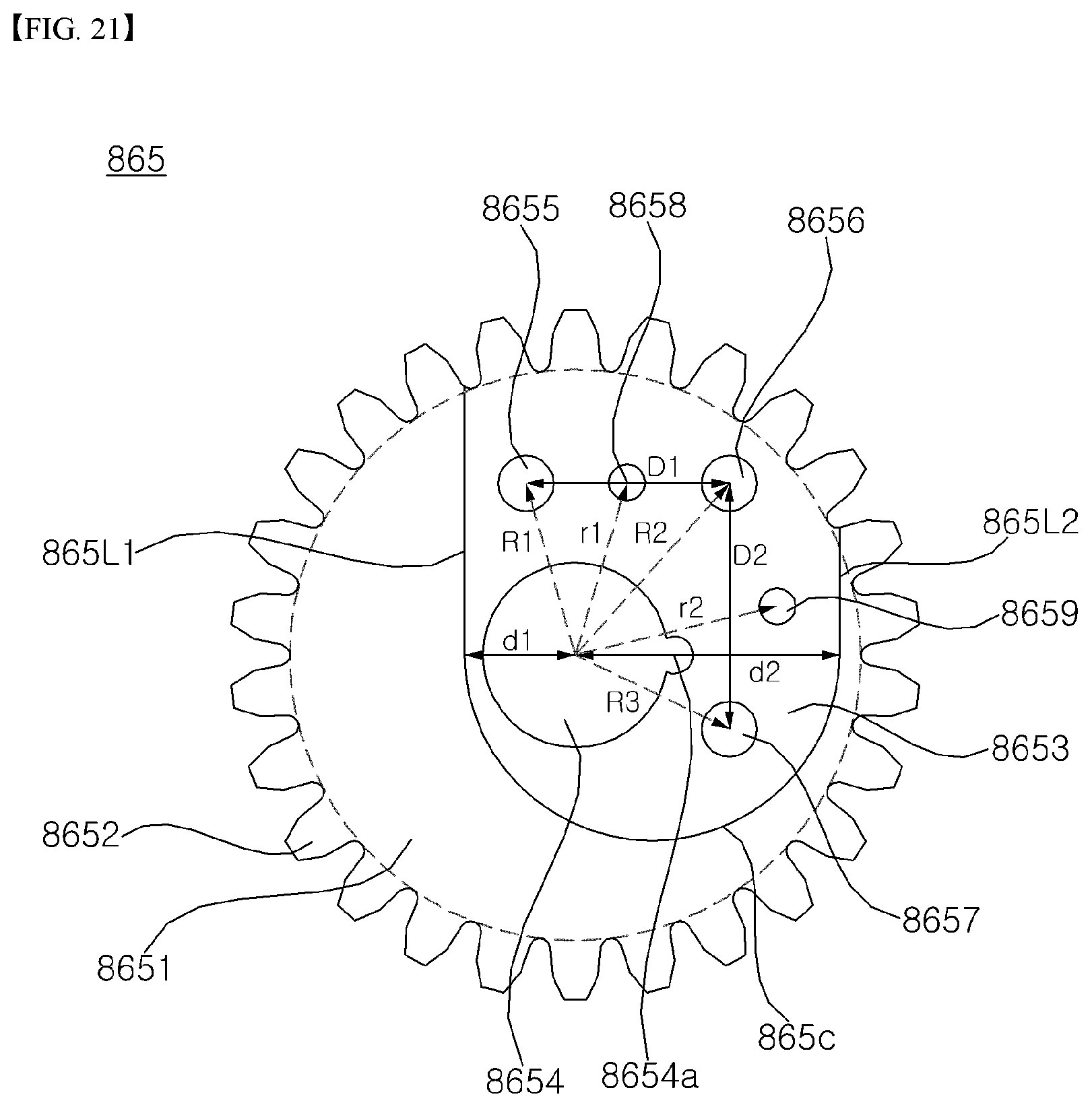 Patent US12101897 Figure 19 – Display device