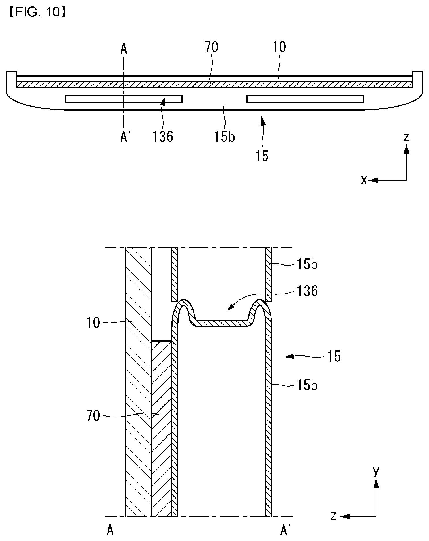 Patent US12101898 Figure 10 – Display device