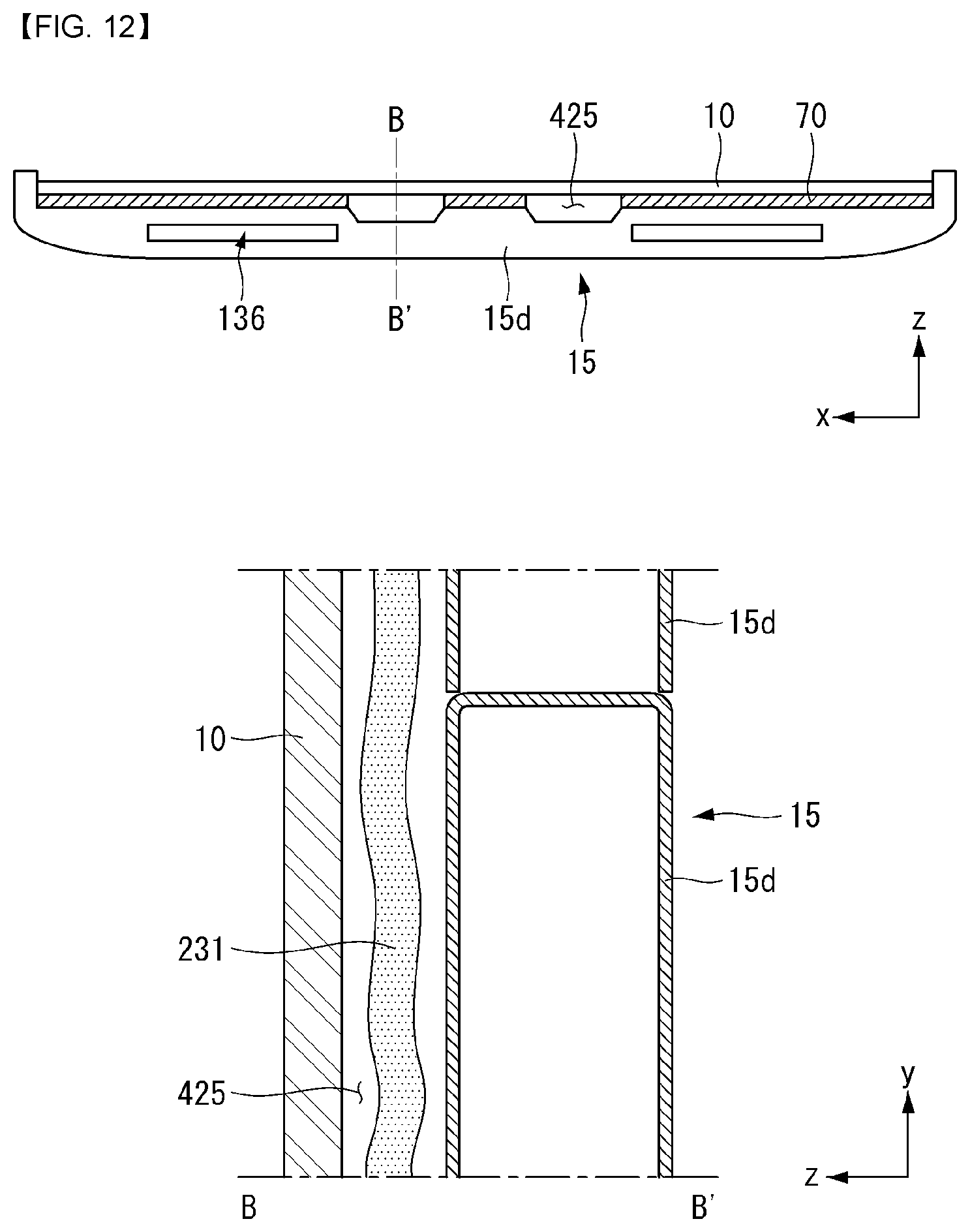 Patent US12101898 Figure 12 – Display device