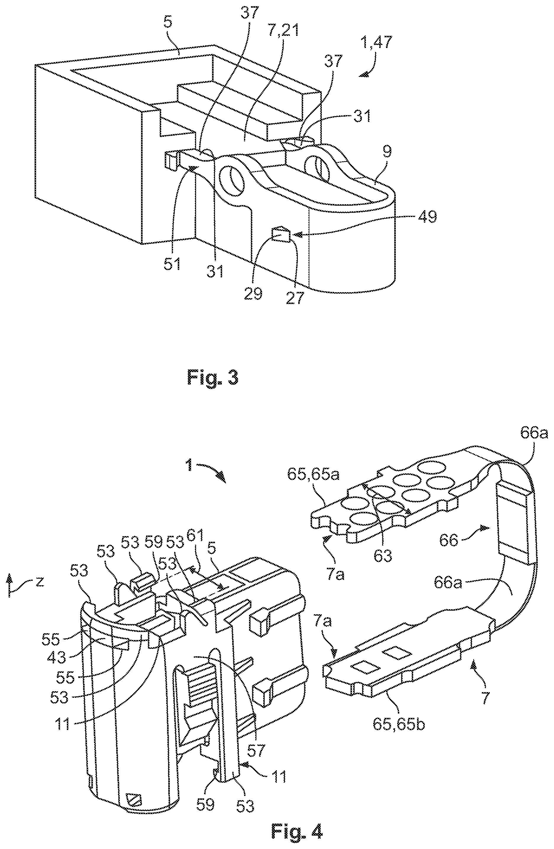 Patent US12101899 Figure 2 – Electrical element with clearance-free fixation of a plate member