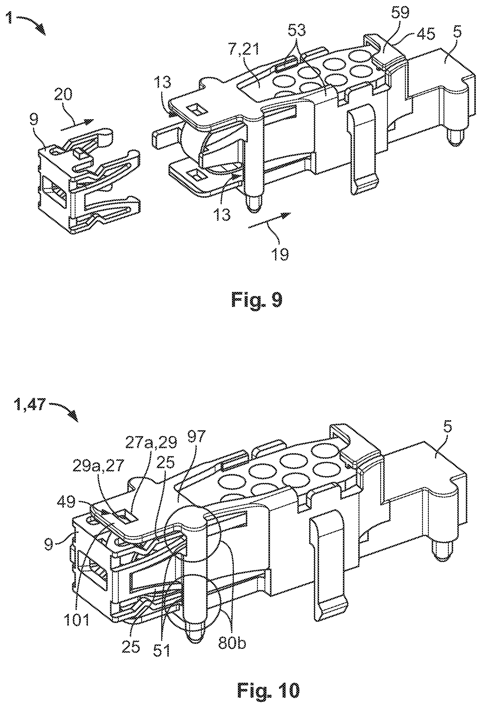 Patent US12101899 Figure 6 – Electrical element with clearance-free fixation of a plate member