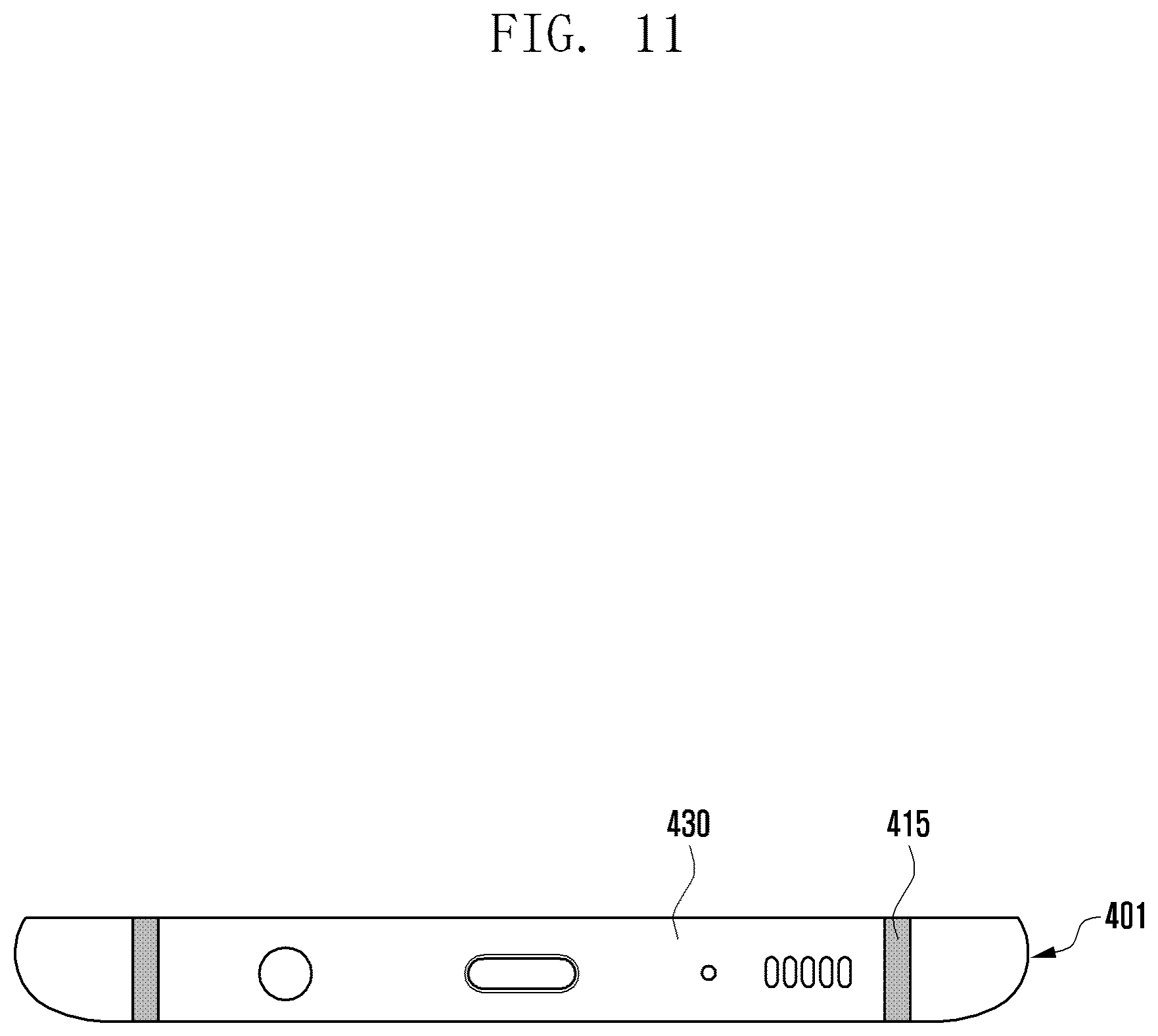 Patent US12101901 Figure 11 – Electronic device including housing and method for manufacturing the housing