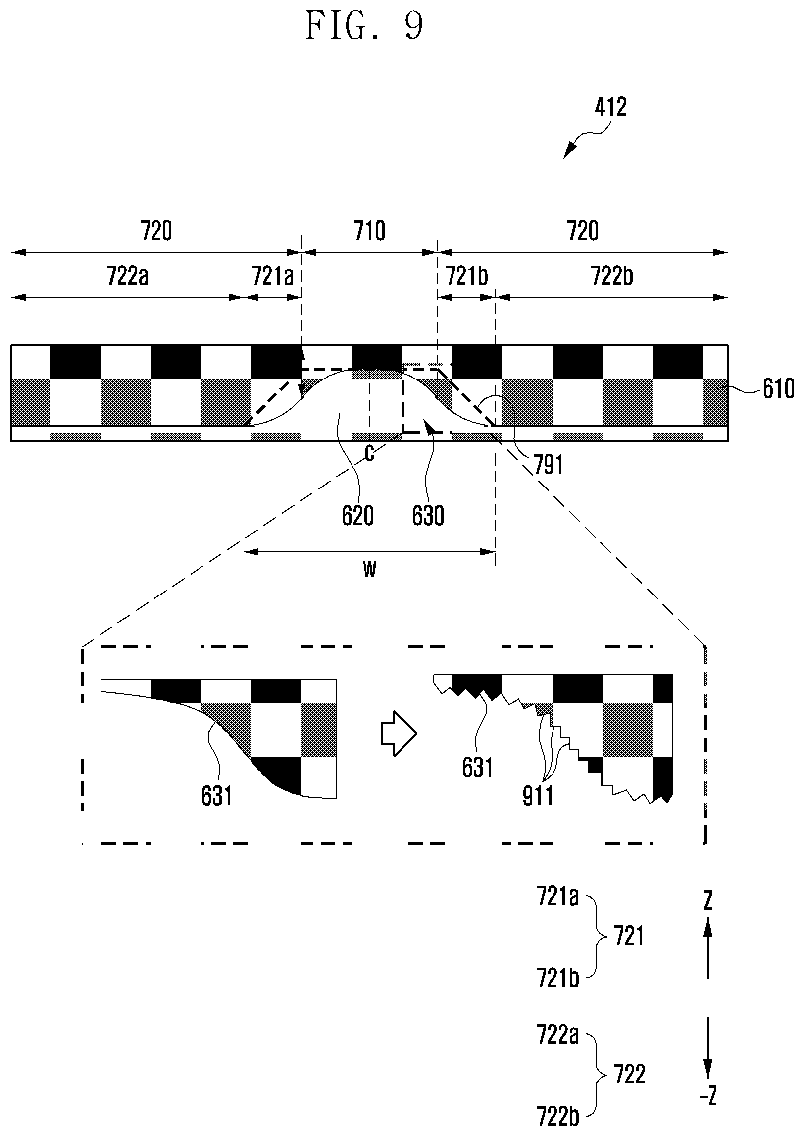 Patent US12101902 Figure 10 – Electronic device with structure to reduce damage to glass