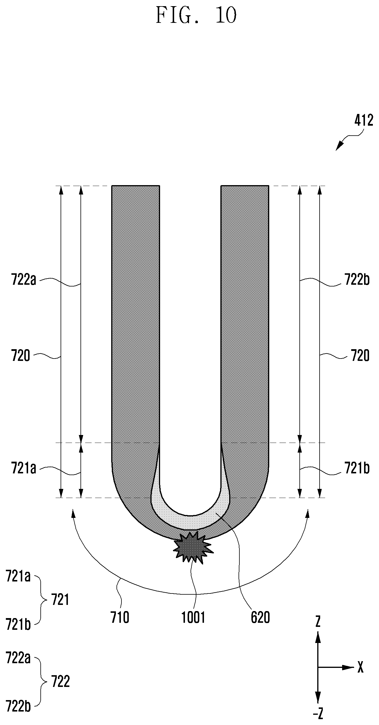 Patent US12101902 Figure 11 – Electronic device with structure to reduce damage to glass