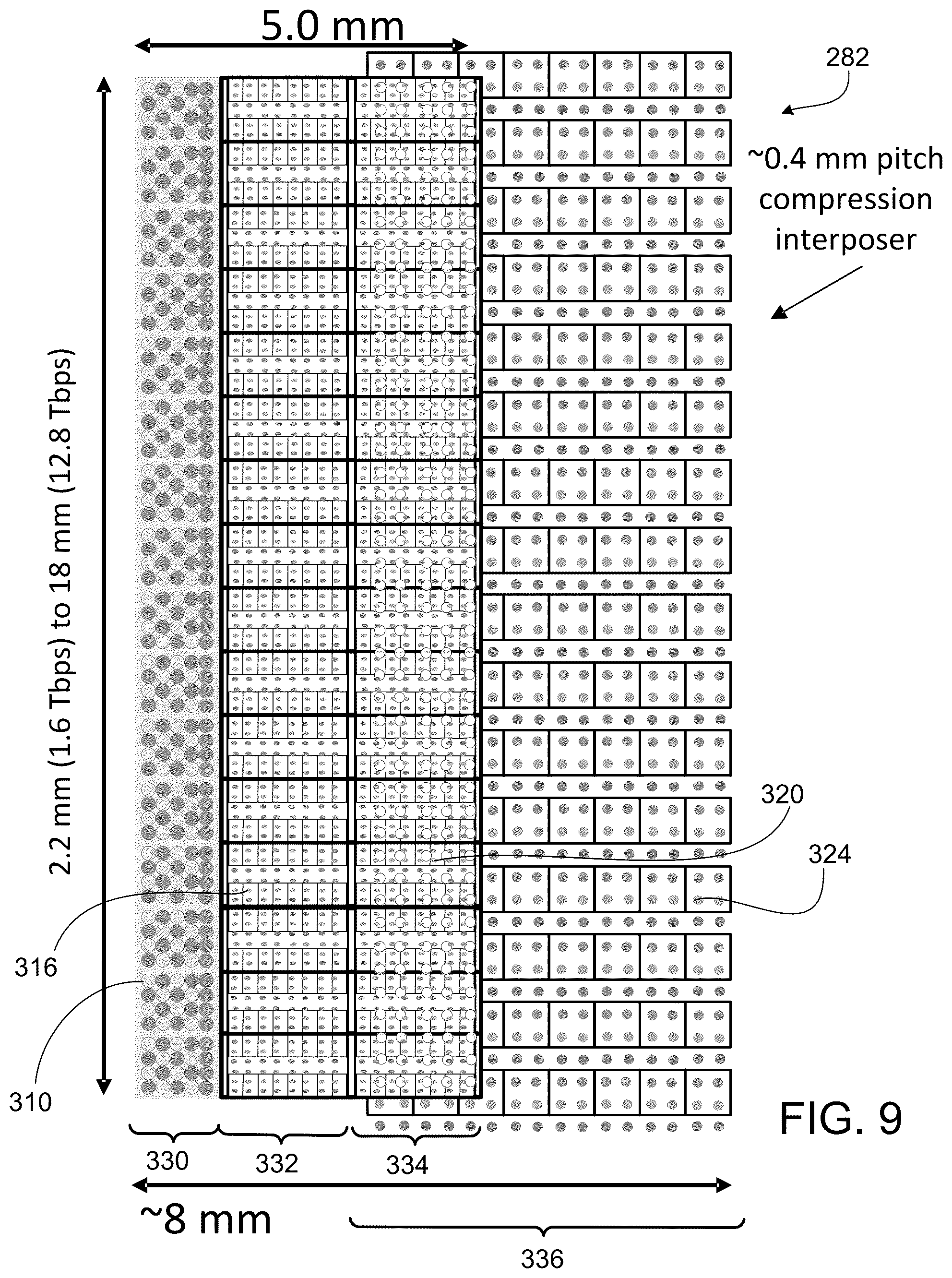 Patent US12101904 Figure 9 – Communication systems having pluggable optical modules