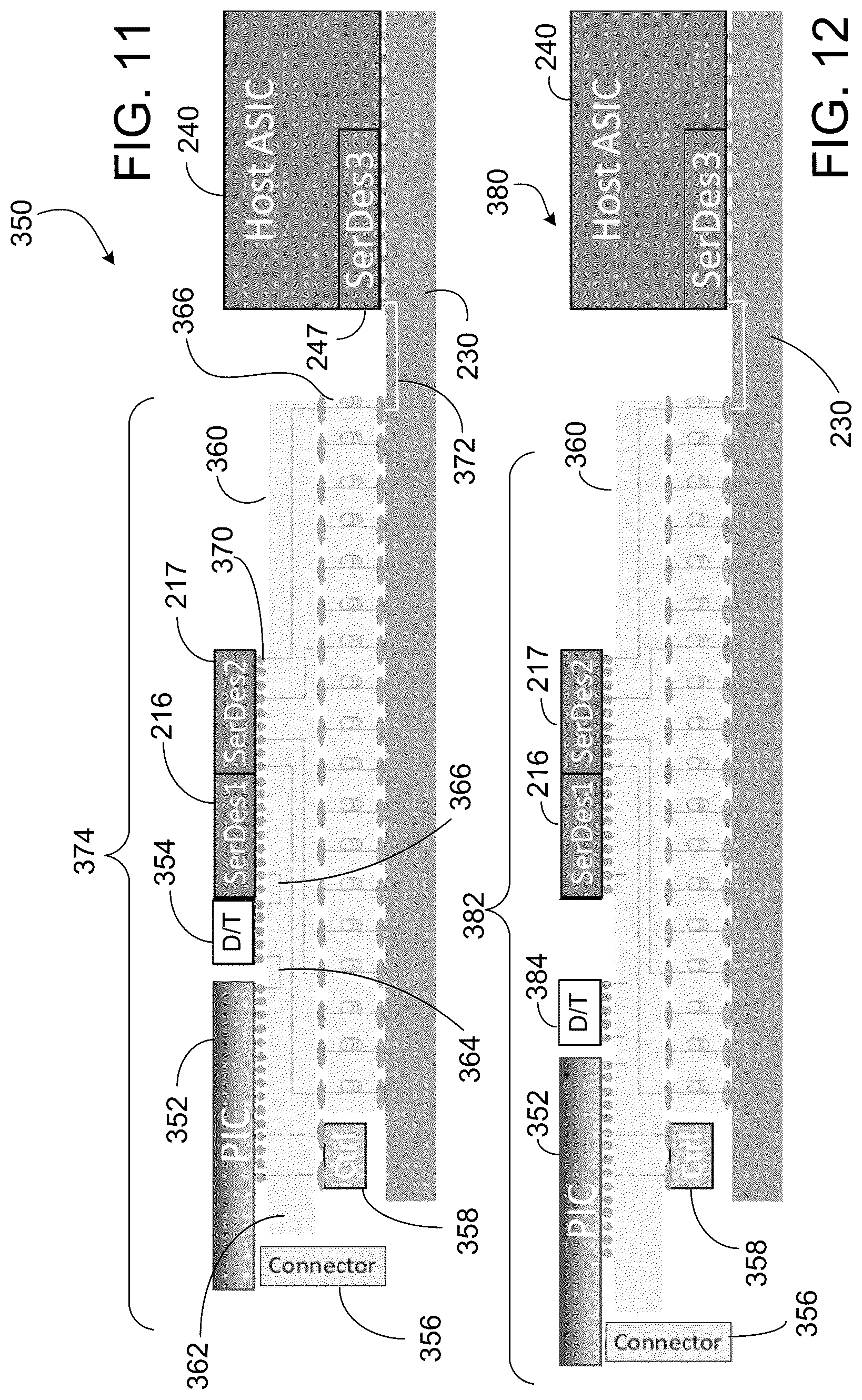 Patent US12101904 Figure 11 – Communication systems having pluggable optical modules