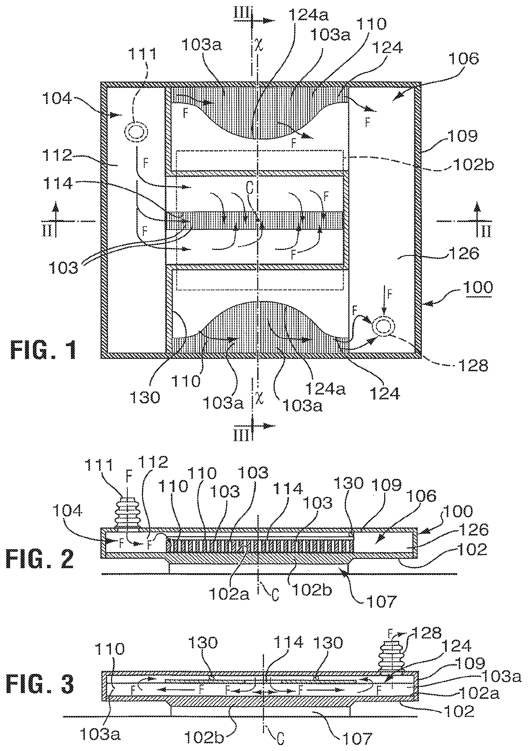 Patent US12101906 Figure 1 – Fluid heat exchanger