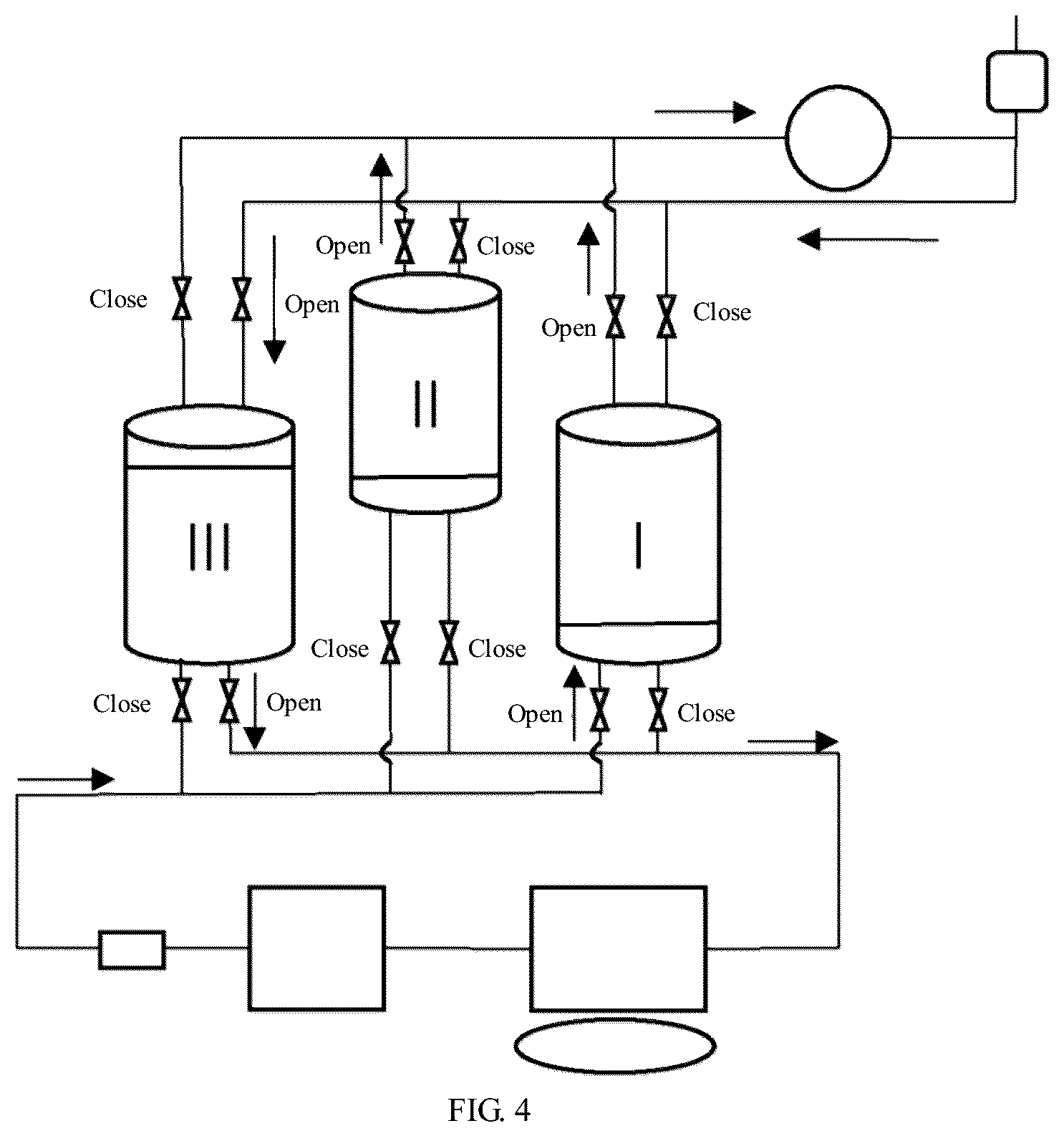 Patent US12101910 Figure 4 – Stably switched negative-pressure liquid cooling system and stably switched negative-pressure liquid cooling control method