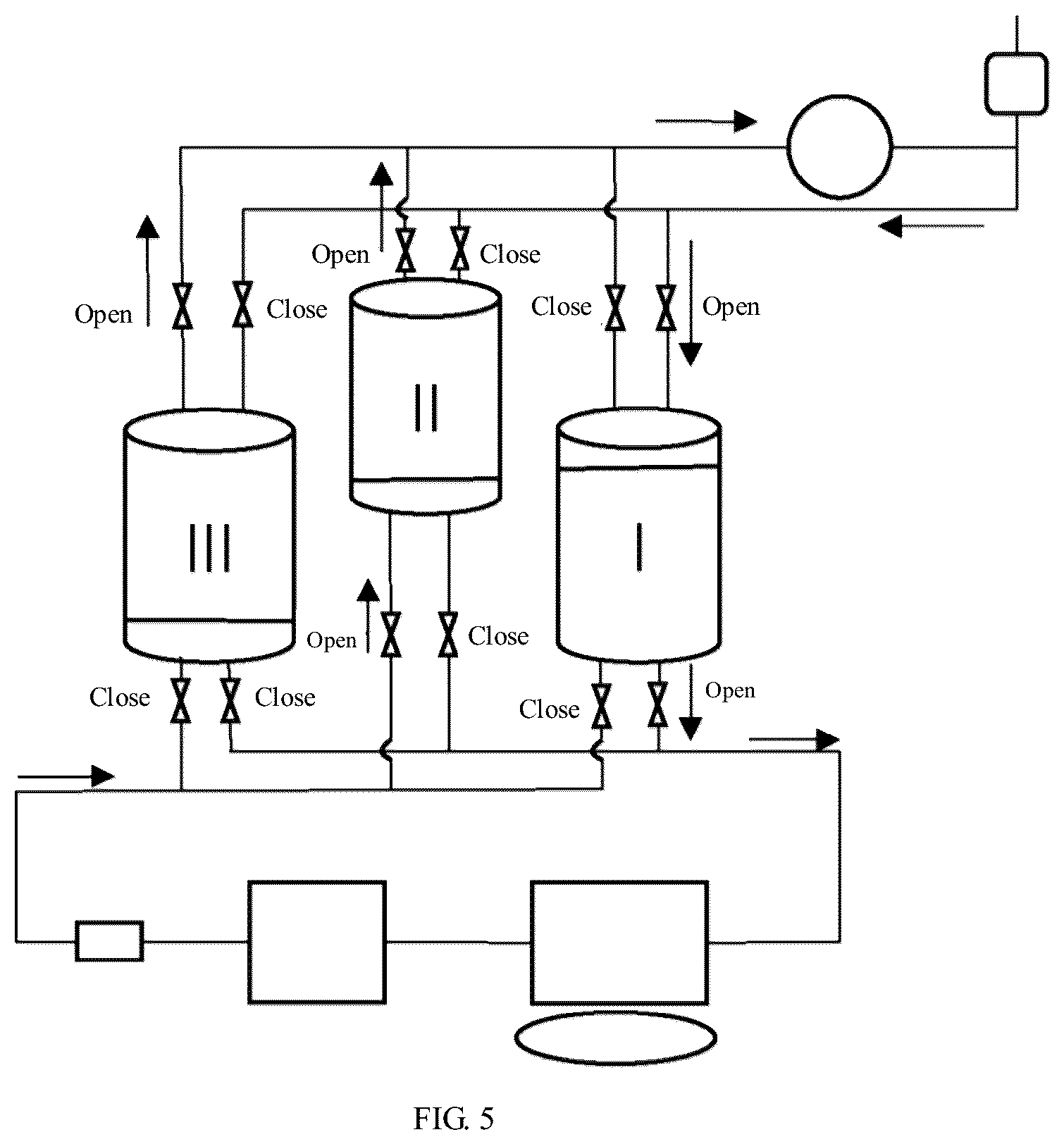 Patent US12101910 Figure 5 – Stably switched negative-pressure liquid cooling system and stably switched negative-pressure liquid cooling control method