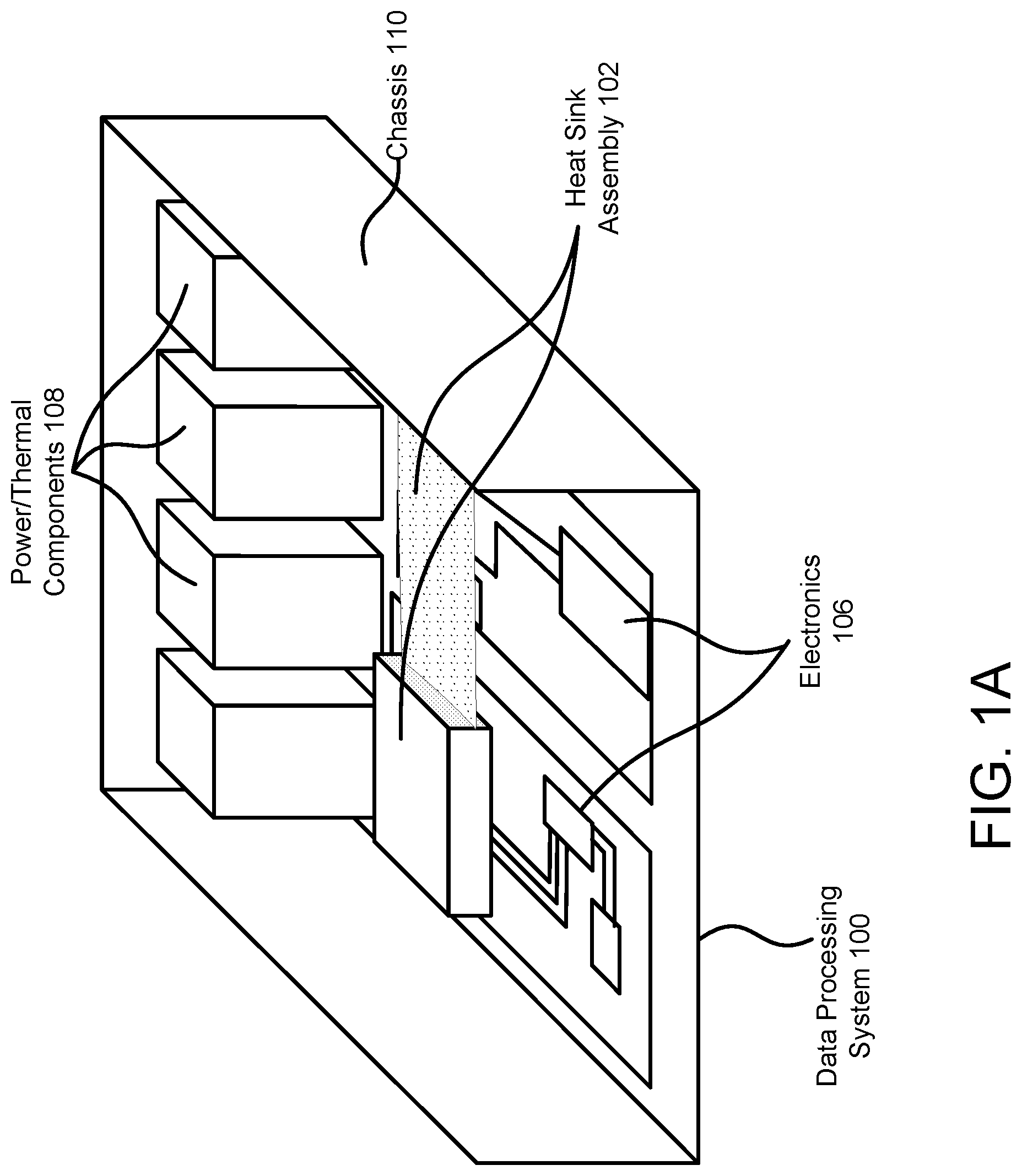 Patent US12101913 Figure 1 – Variable topography heat sink fins