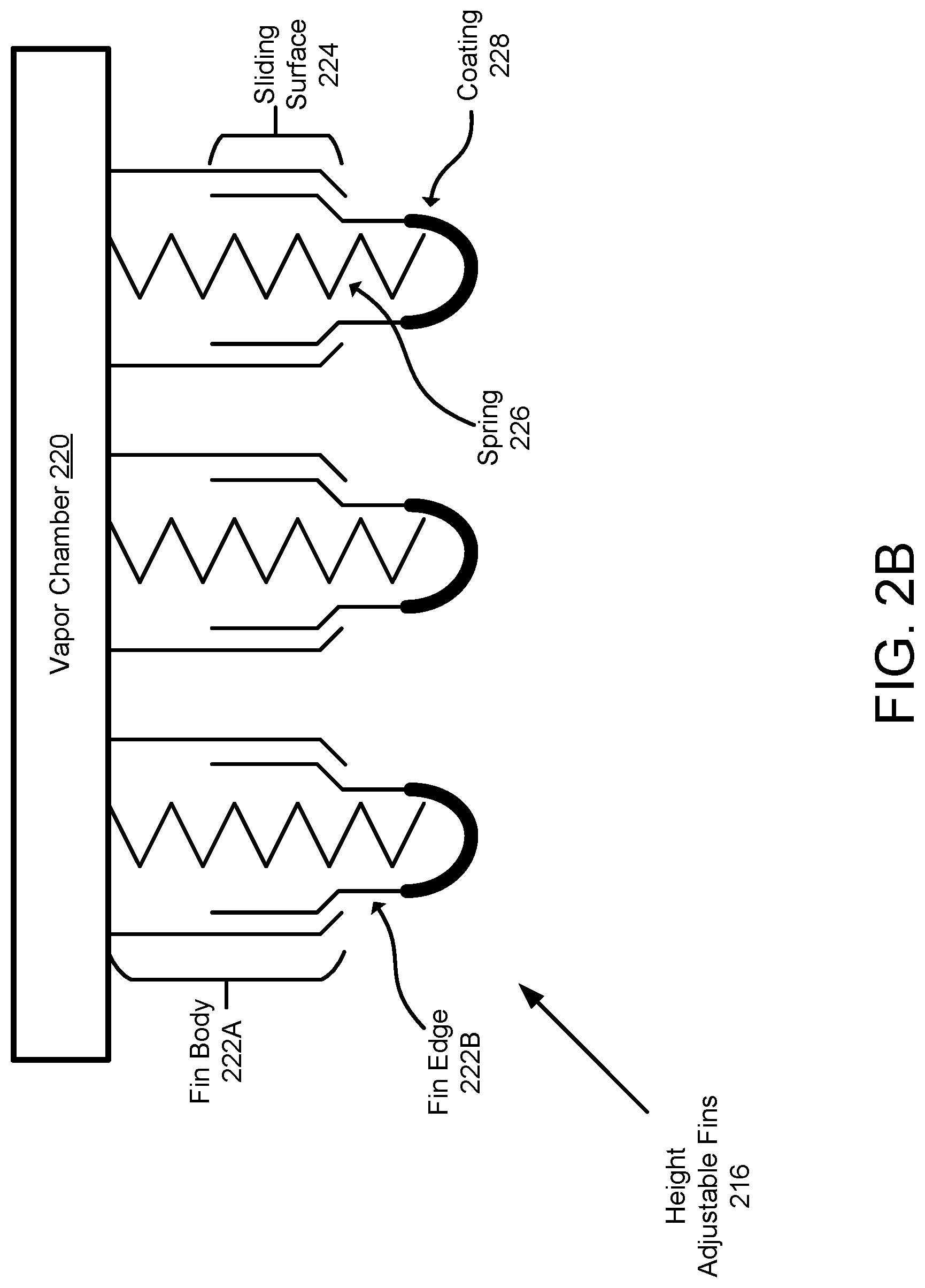 Patent US12101913 Figure 4 – Variable topography heat sink fins