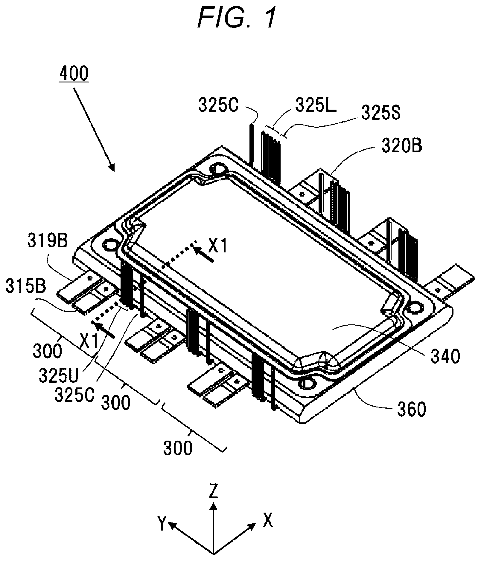 Patent US12101915 Figure 1 – Power module, power conversion device, and method for manufacturing power module