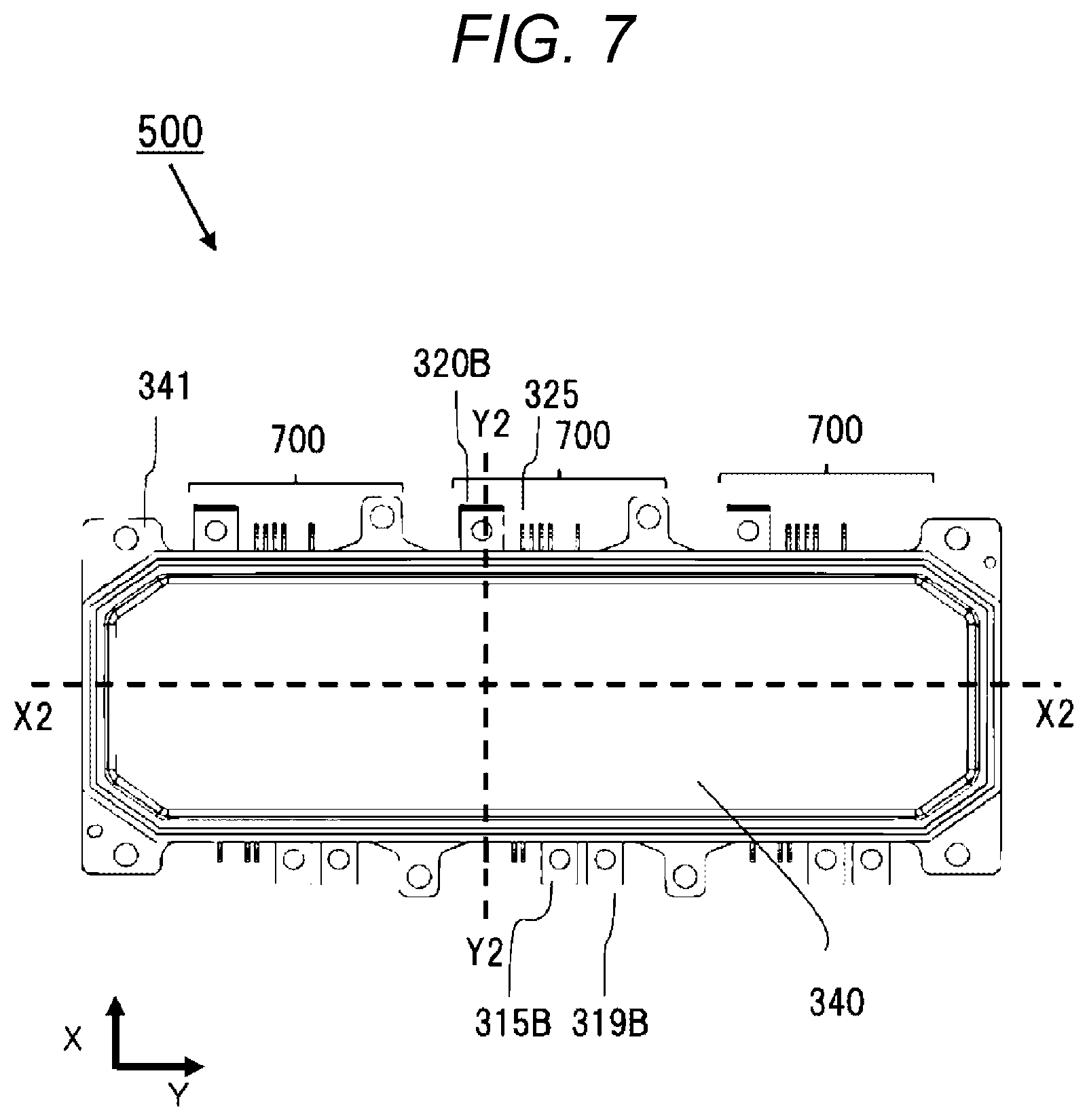 Patent US12101915 Figure 7 – Power module, power conversion device, and method for manufacturing power module