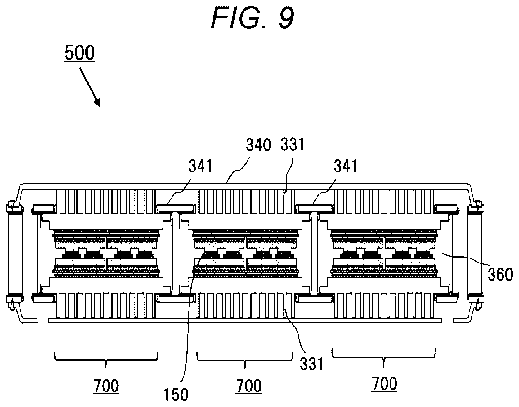 Patent US12101915 Figure 9 – Power module, power conversion device, and method for manufacturing power module