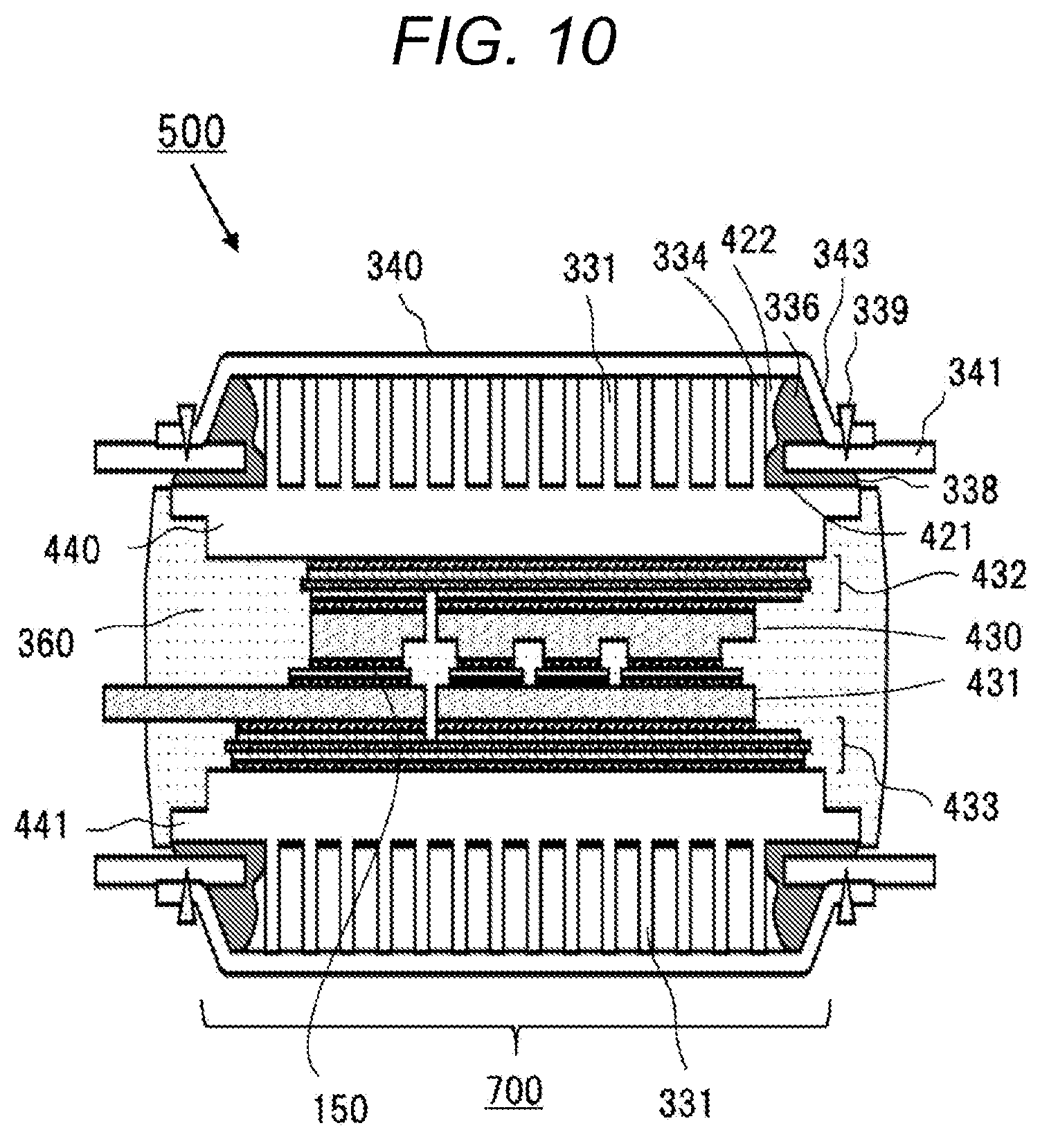 Patent US12101915 Figure 10 – Power module, power conversion device, and method for manufacturing power module