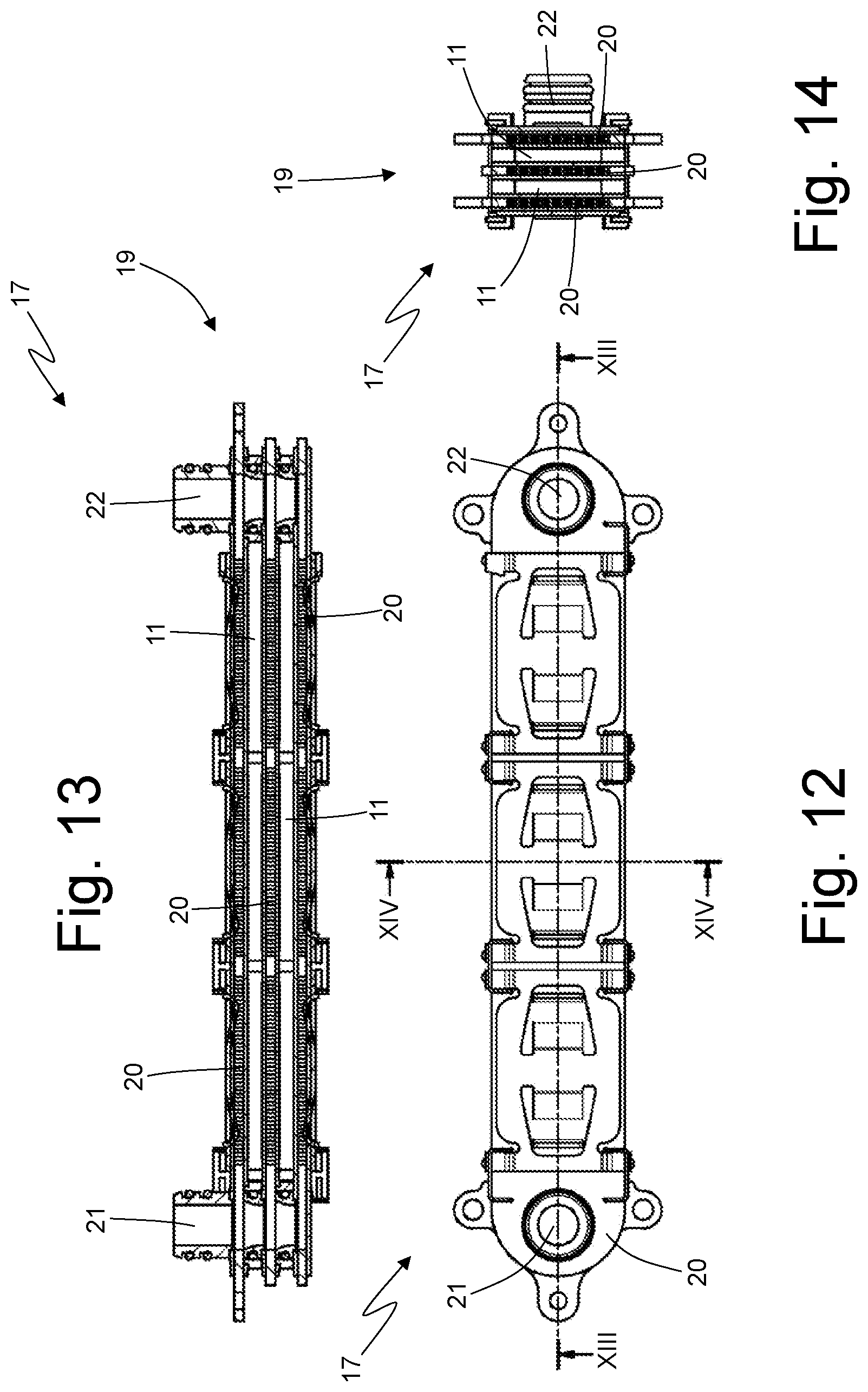 Patent US12101916 Figure 12 – Compact electronic power converter to control at least one electric motor of a vehicle
