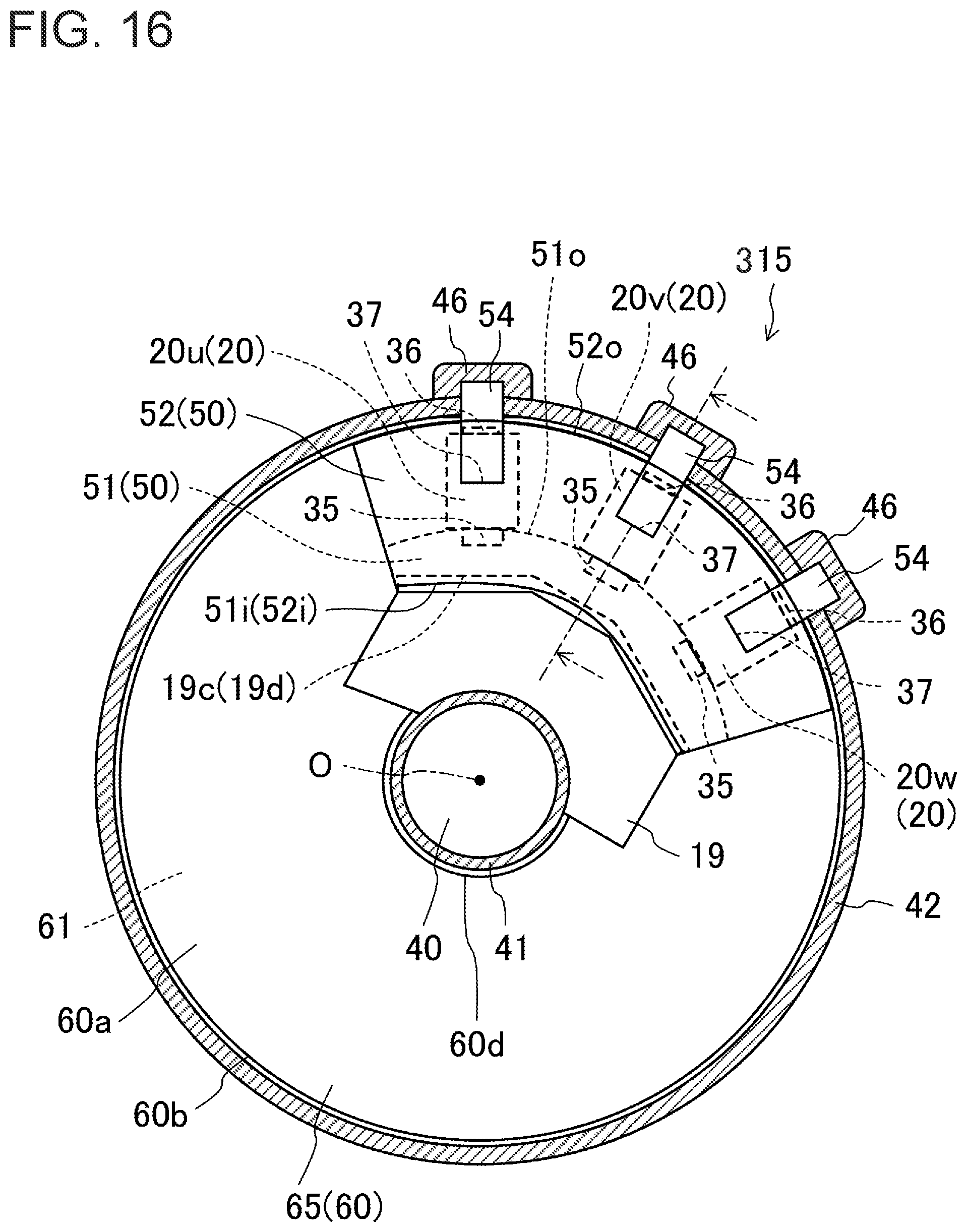 Patent US12101917 Figure 13 – Vehicle drive unit