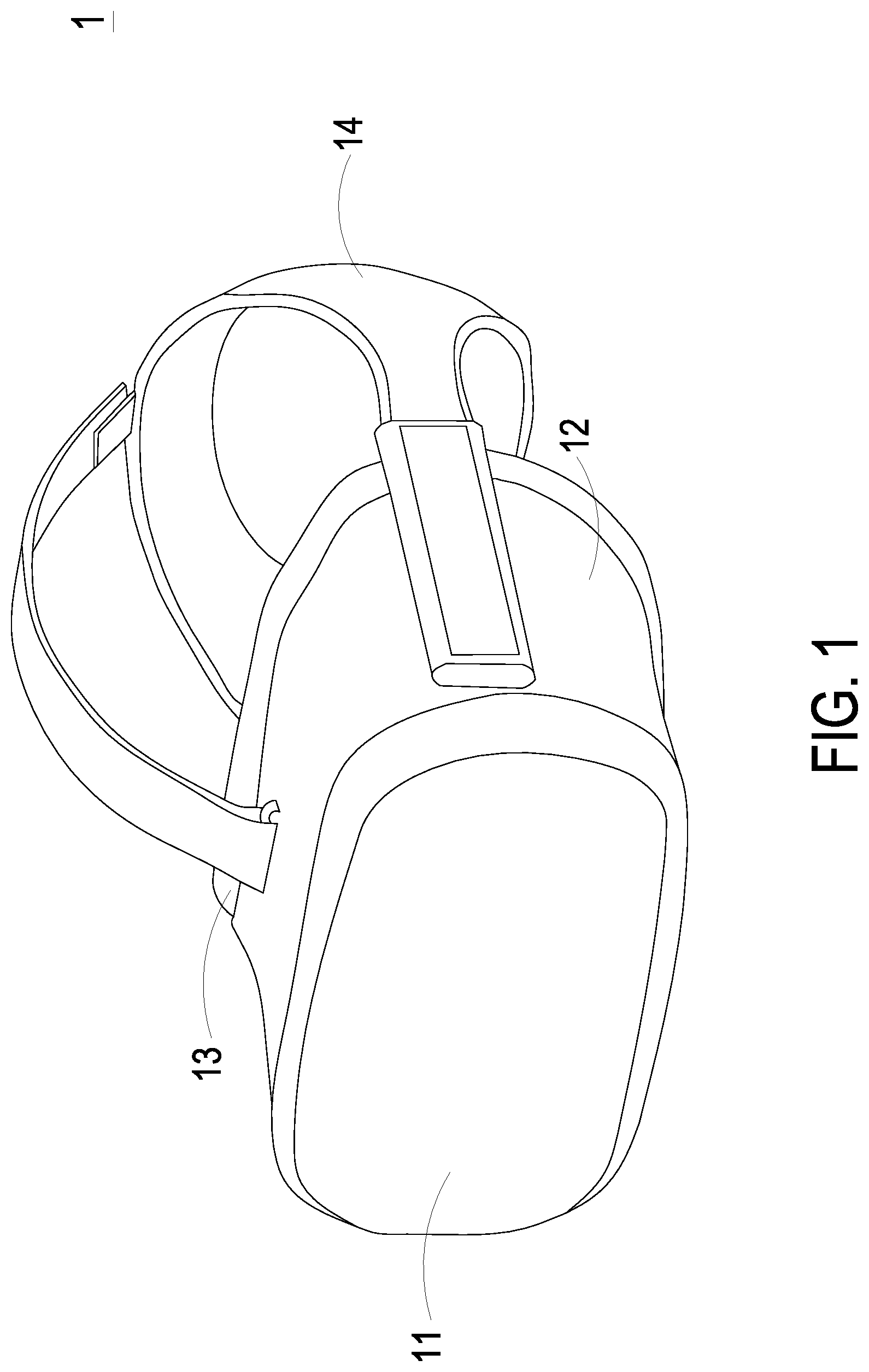 Patent US12101919 Figure 1 – Wearable display device