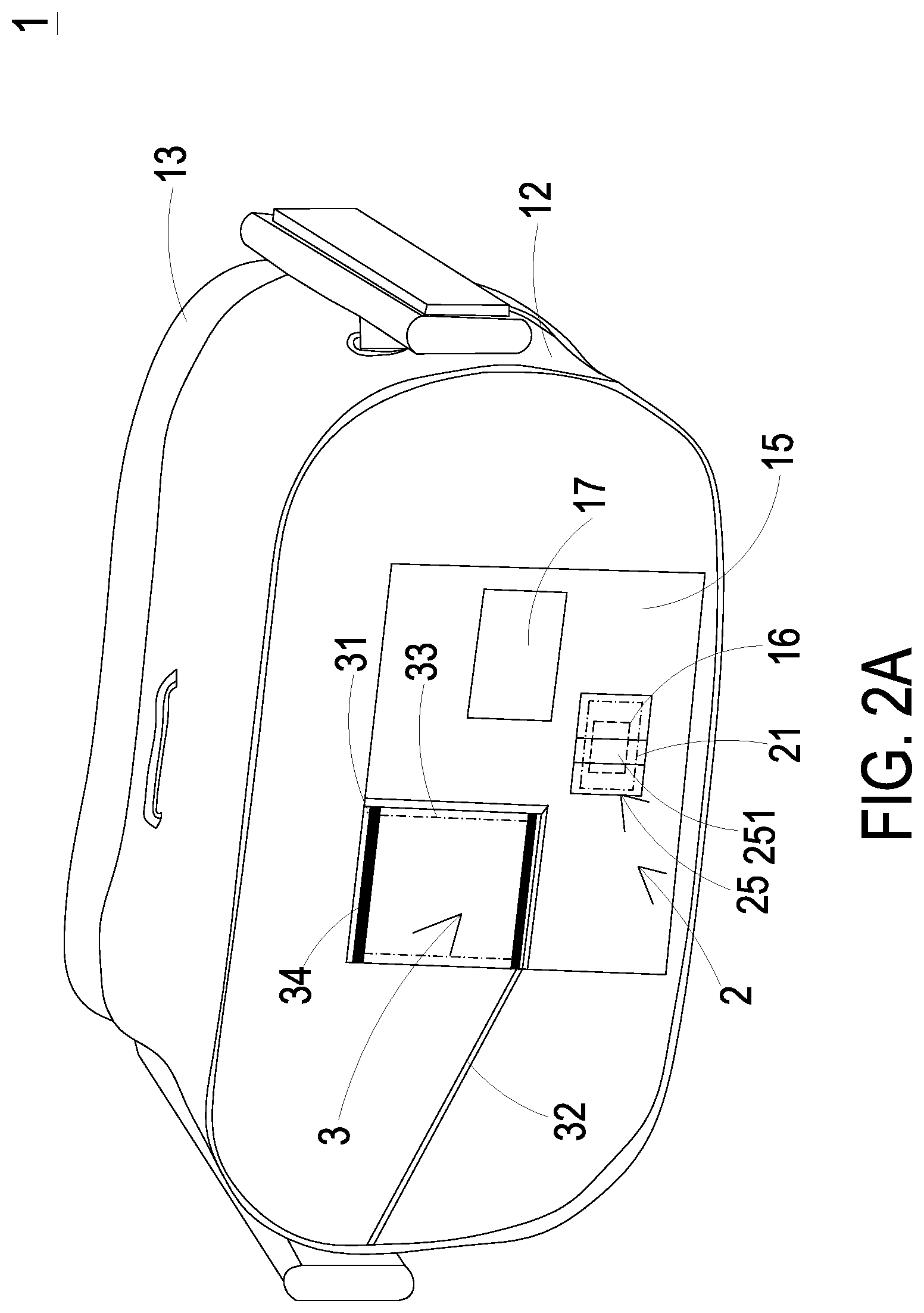 Patent US12101919 Figure 2 – Wearable display device