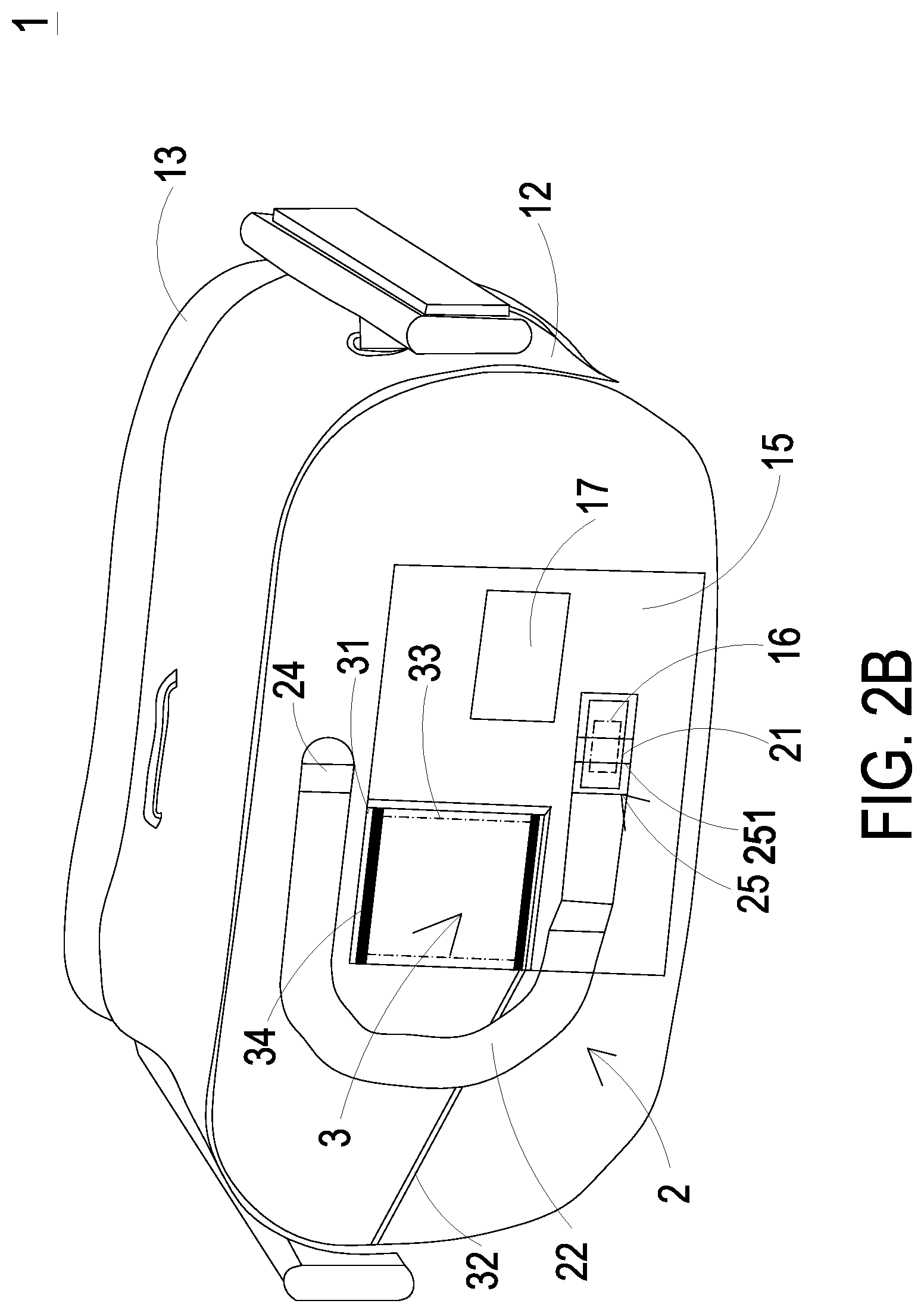 Patent US12101919 Figure 3 – Wearable display device