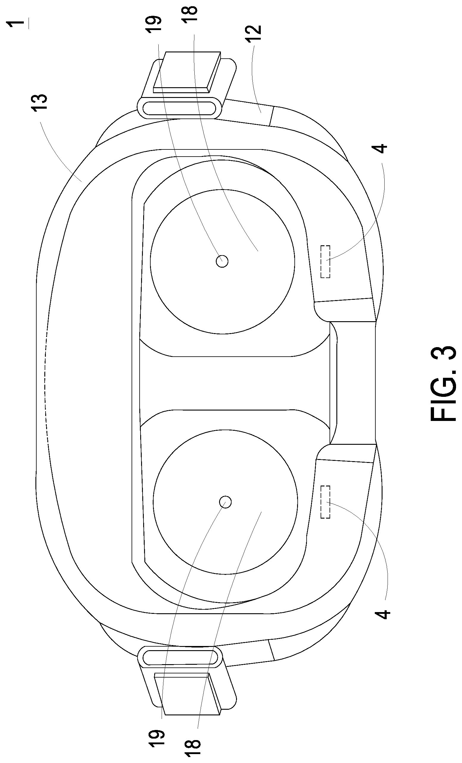 Patent US12101919 Figure 4 – Wearable display device