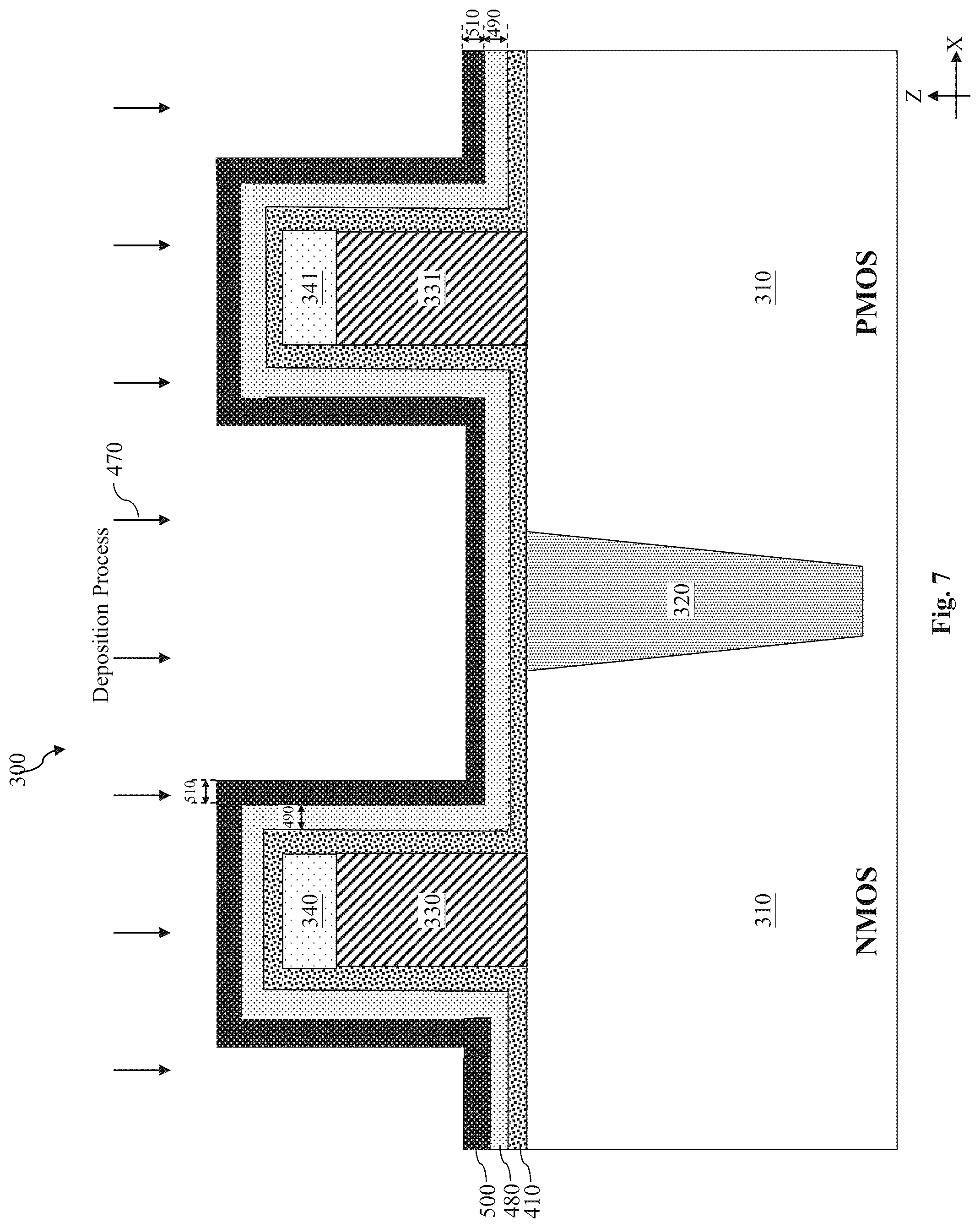 Patent US12101921 Figure 7 – SRAM speed and margin optimization via spacer tuning