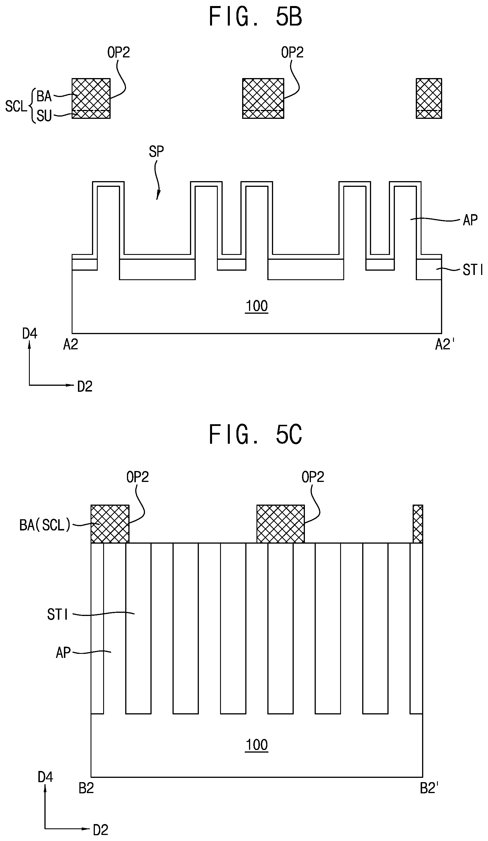 Patent US12101923 Figure 16 – Semiconductor device including gate structure having first portion and second portion and method for manufacturing the same