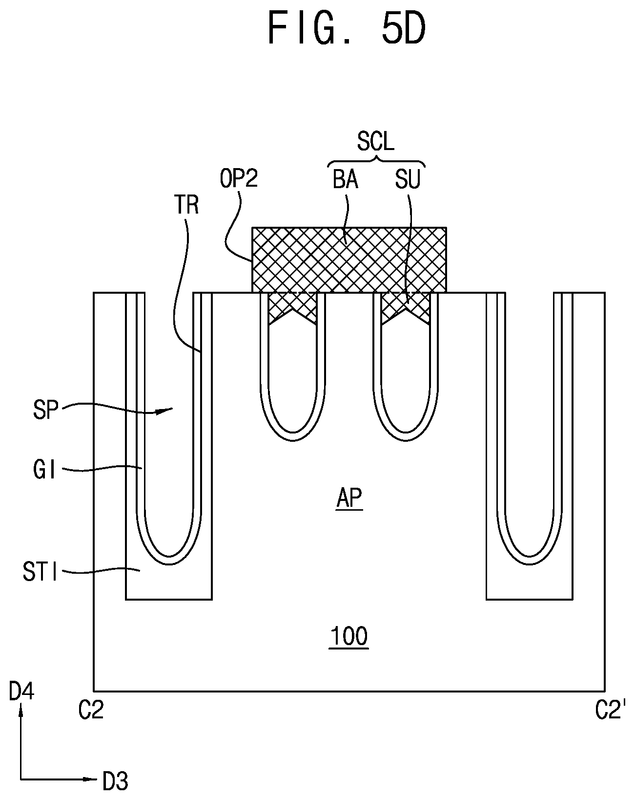 Patent US12101923 Figure 17 – Semiconductor device including gate structure having first portion and second portion and method for manufacturing the same