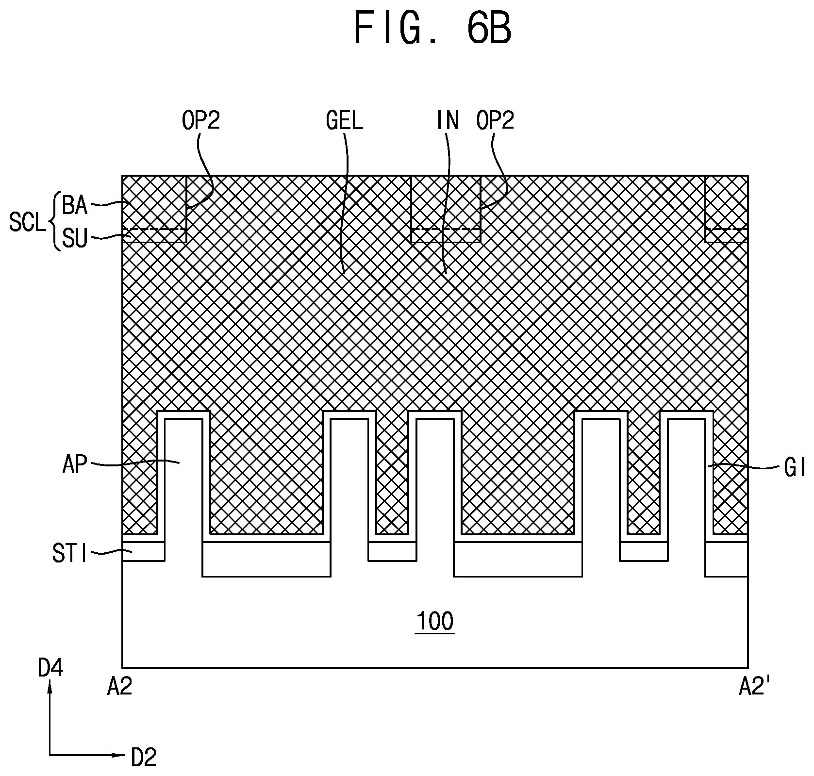 Patent US12101923 Figure 19 – Semiconductor device including gate structure having first portion and second portion and method for manufacturing the same