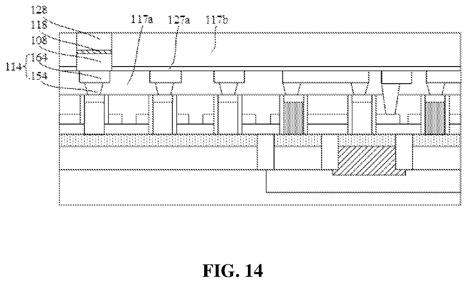 Patent US12101924 Figure 14 – Semiconductor structure and method for manufacturing same