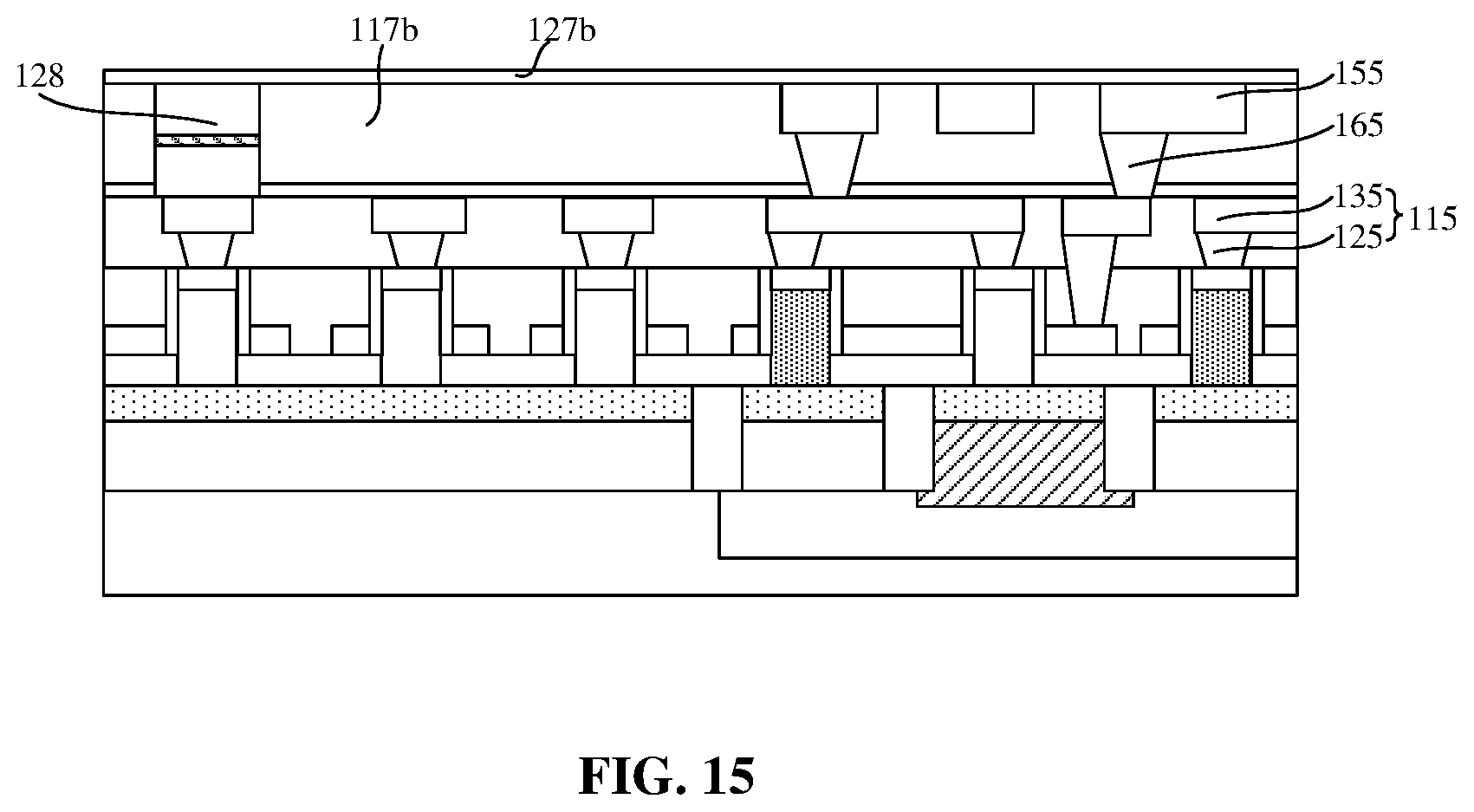 Patent US12101924 Figure 15 – Semiconductor structure and method for manufacturing same