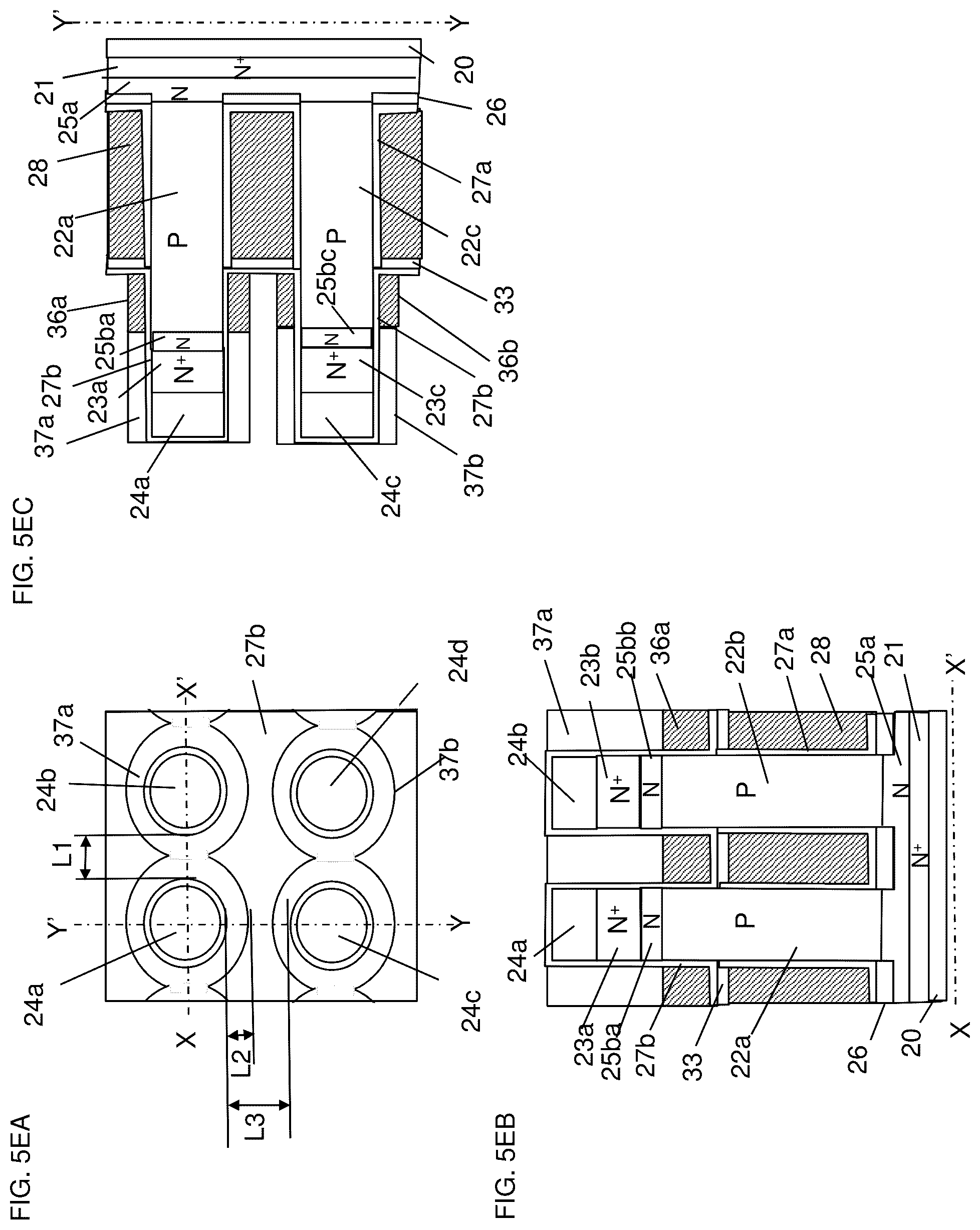 Patent US12101925 Figure 10 – Memory device using semiconductor elements