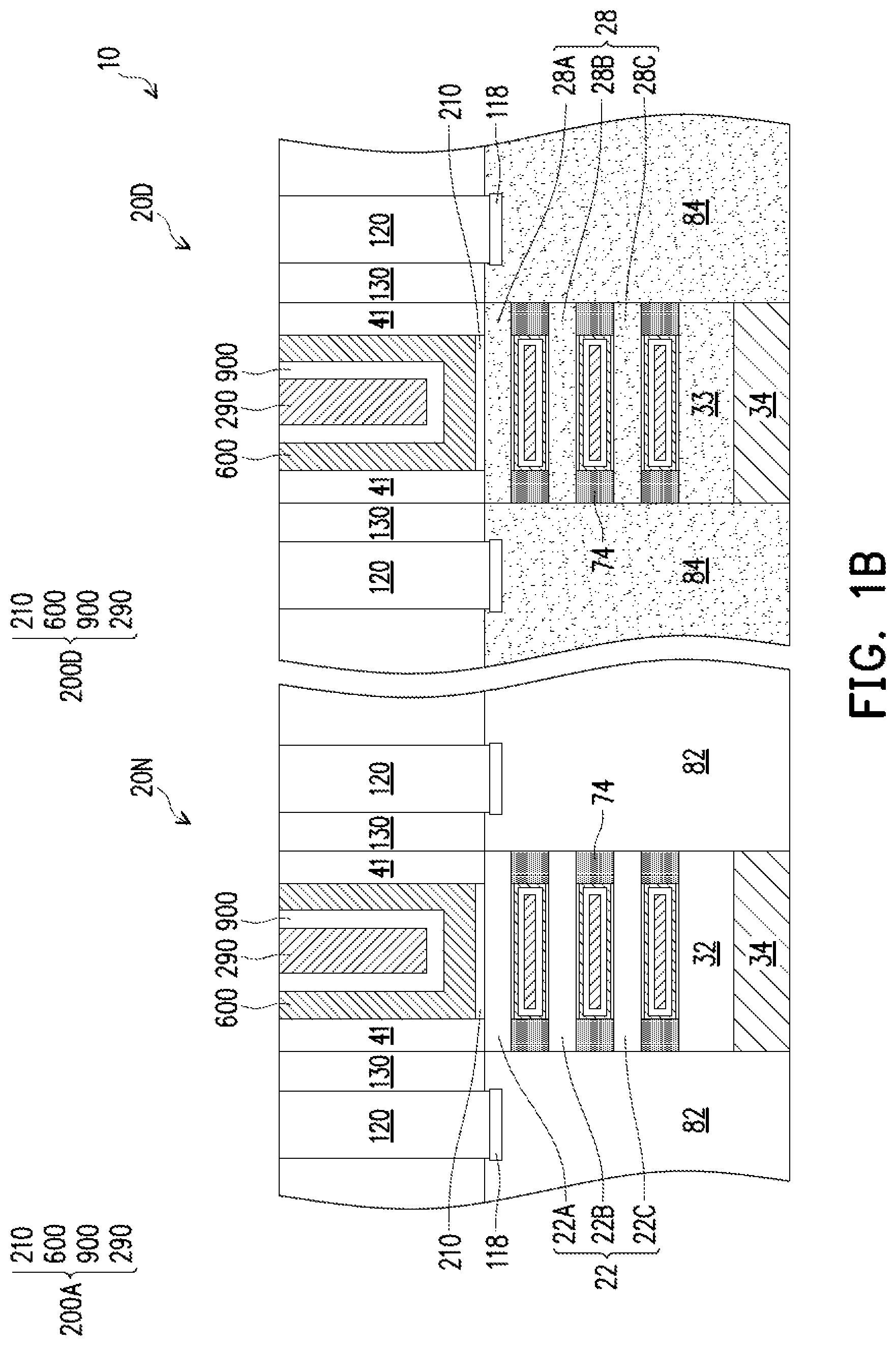 Patent US12101926 Figure 2 – Capacitor, memory device, and method