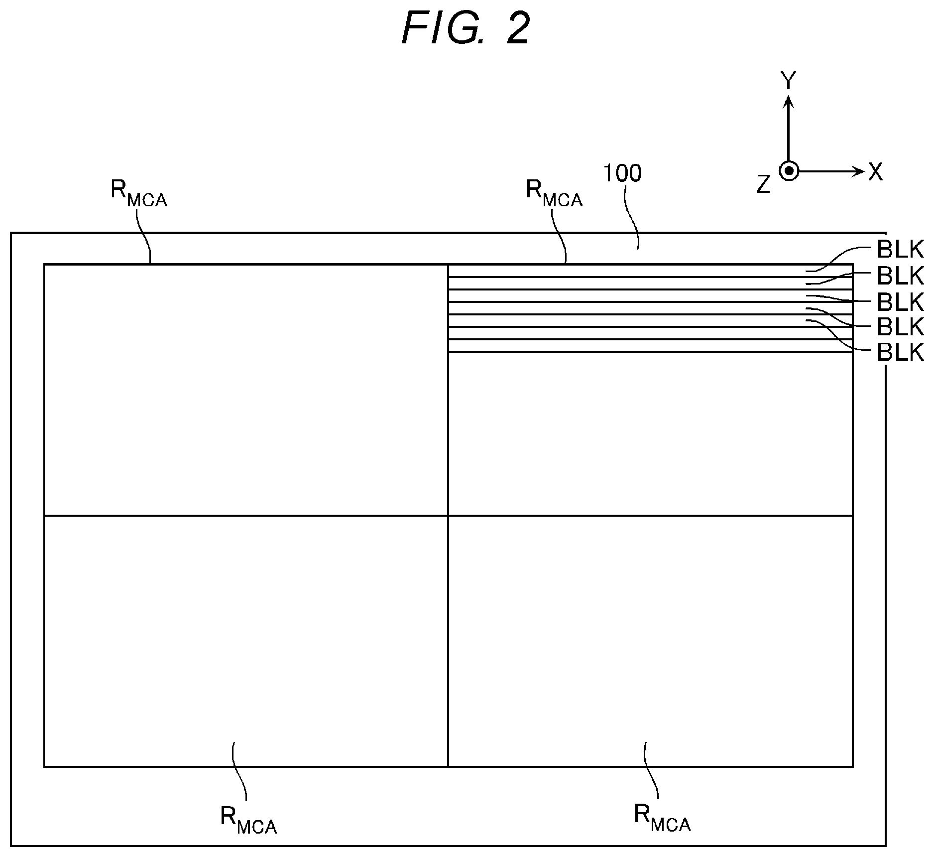 Patent US12101928 Figure 2 – Semiconductor storage device