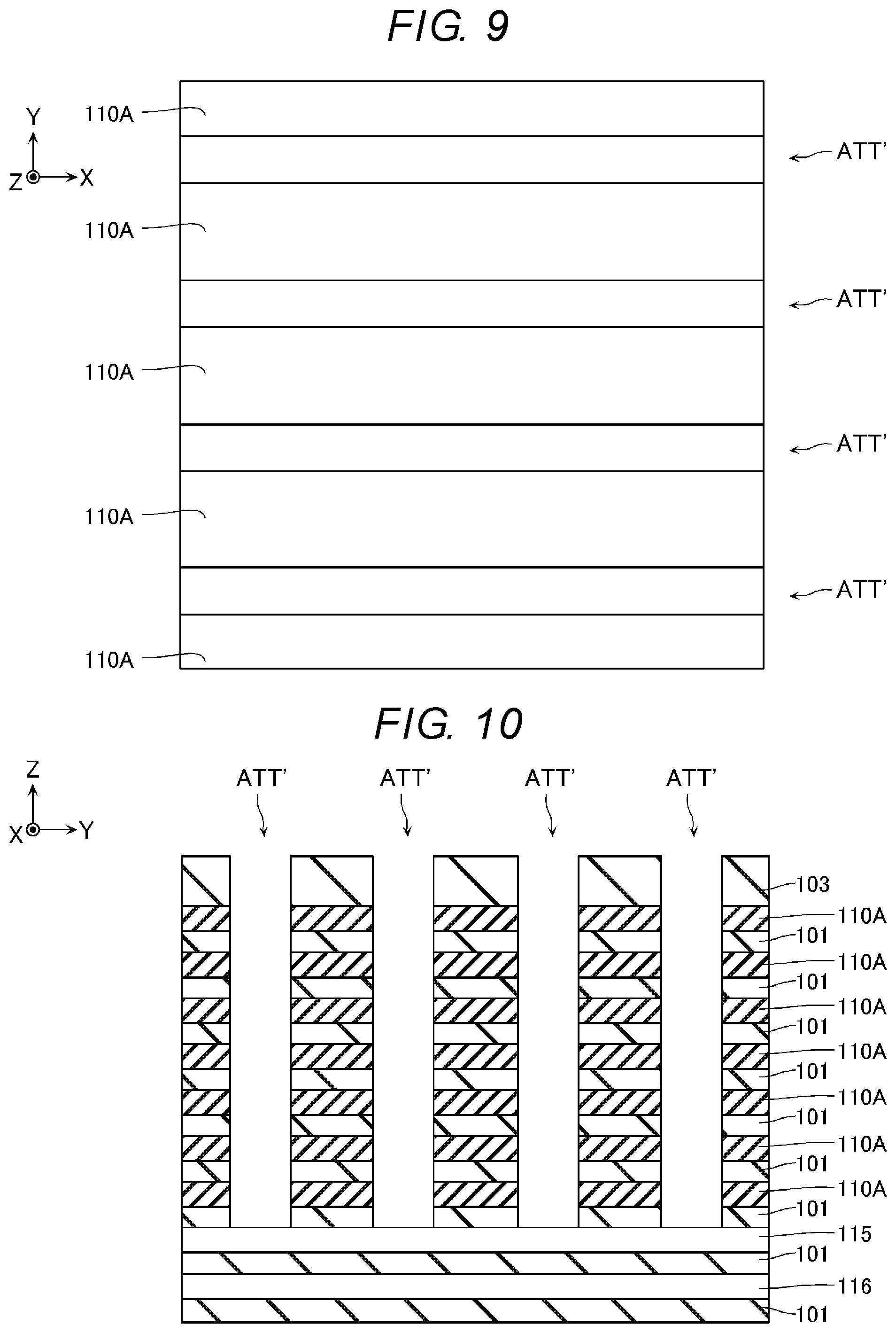 Patent US12101928 Figure 8 – Semiconductor storage device
