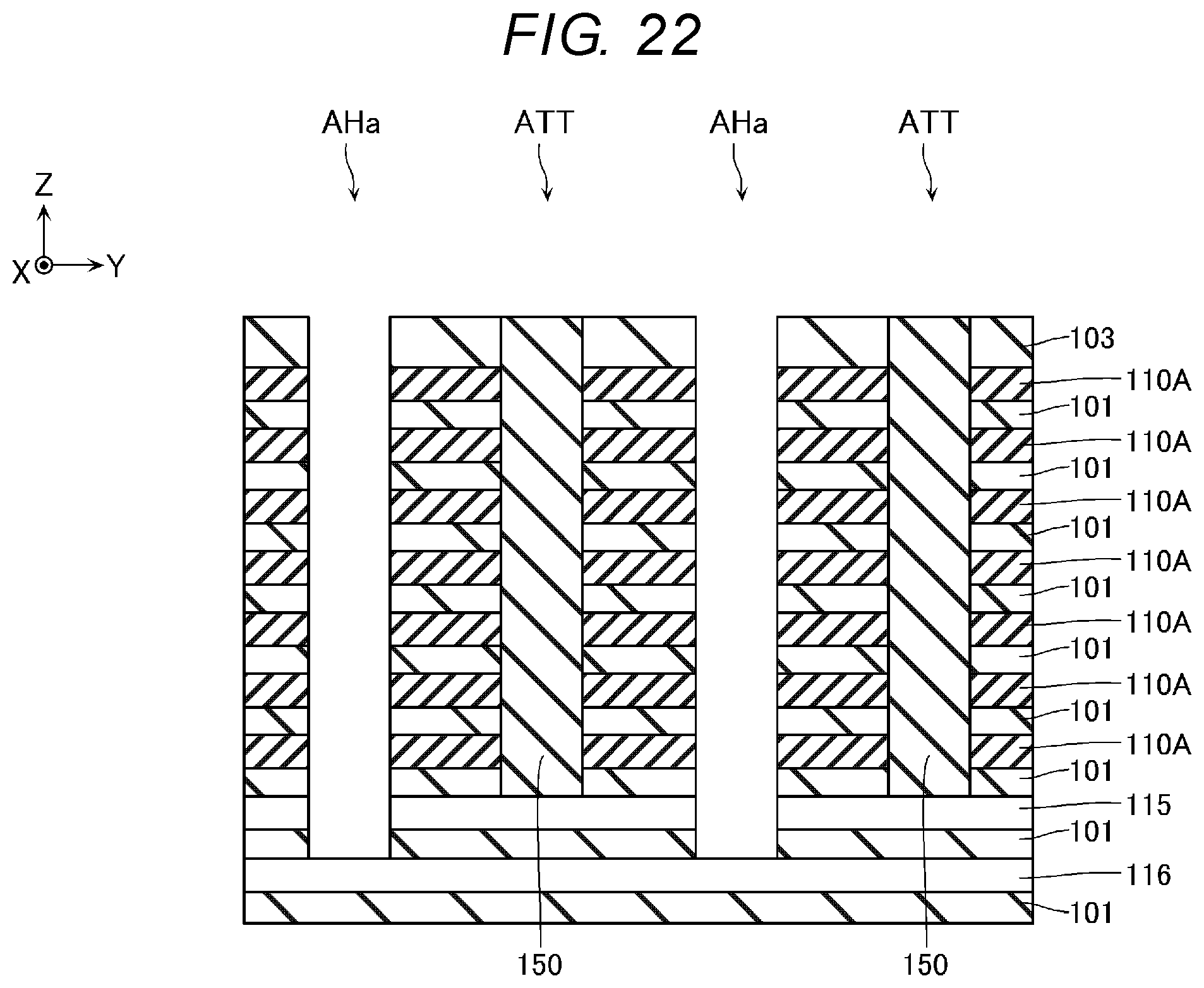Patent US12101928 Figure 19 – Semiconductor storage device